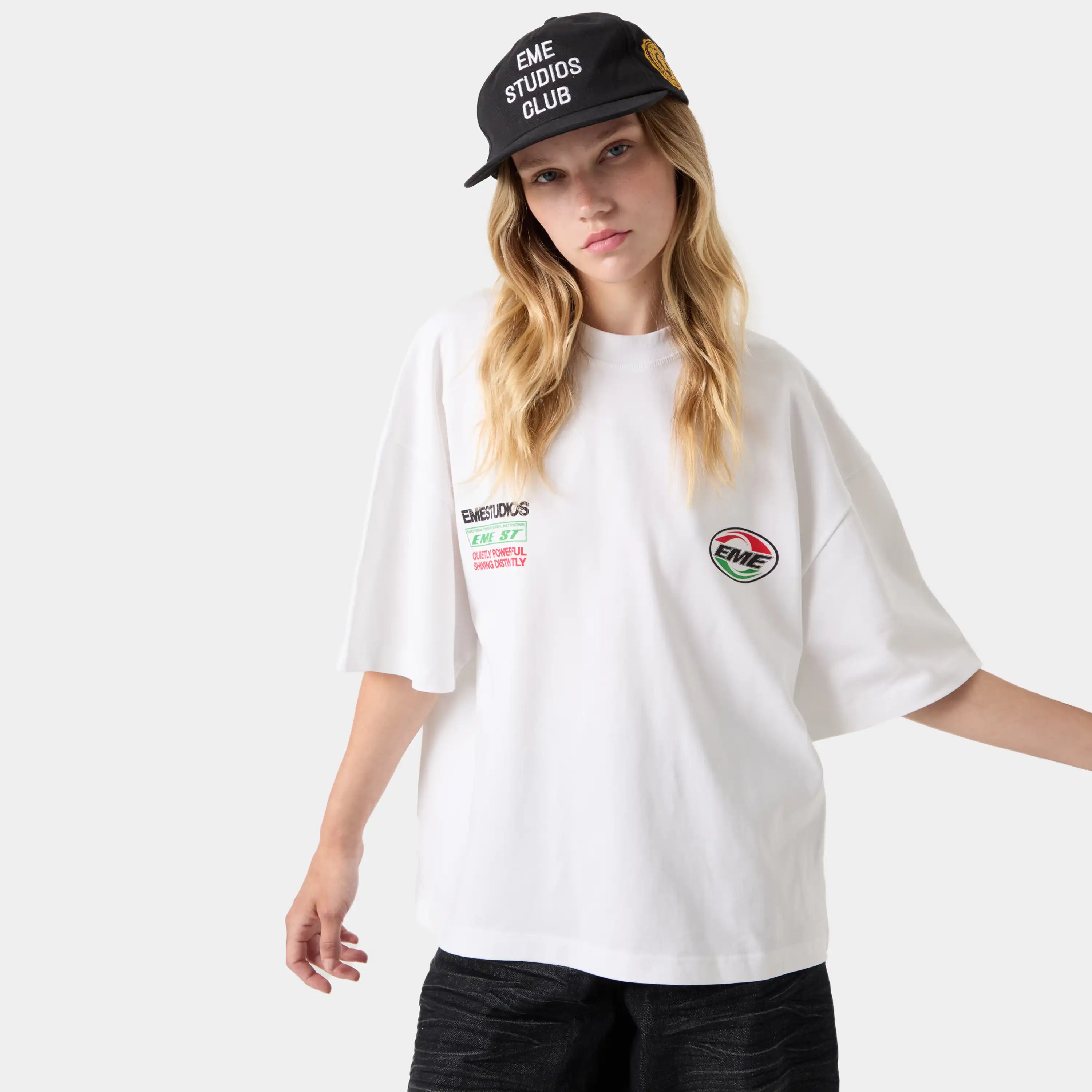 Duality Pearl Oversized Tee