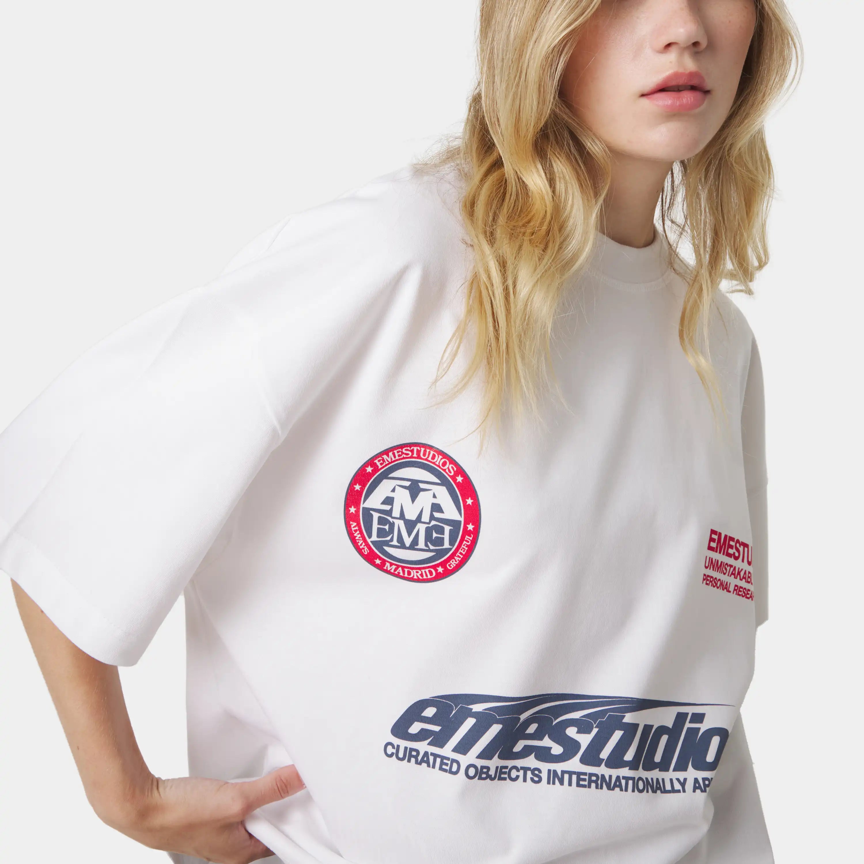 Hot Soul Pearl Oversized Tee