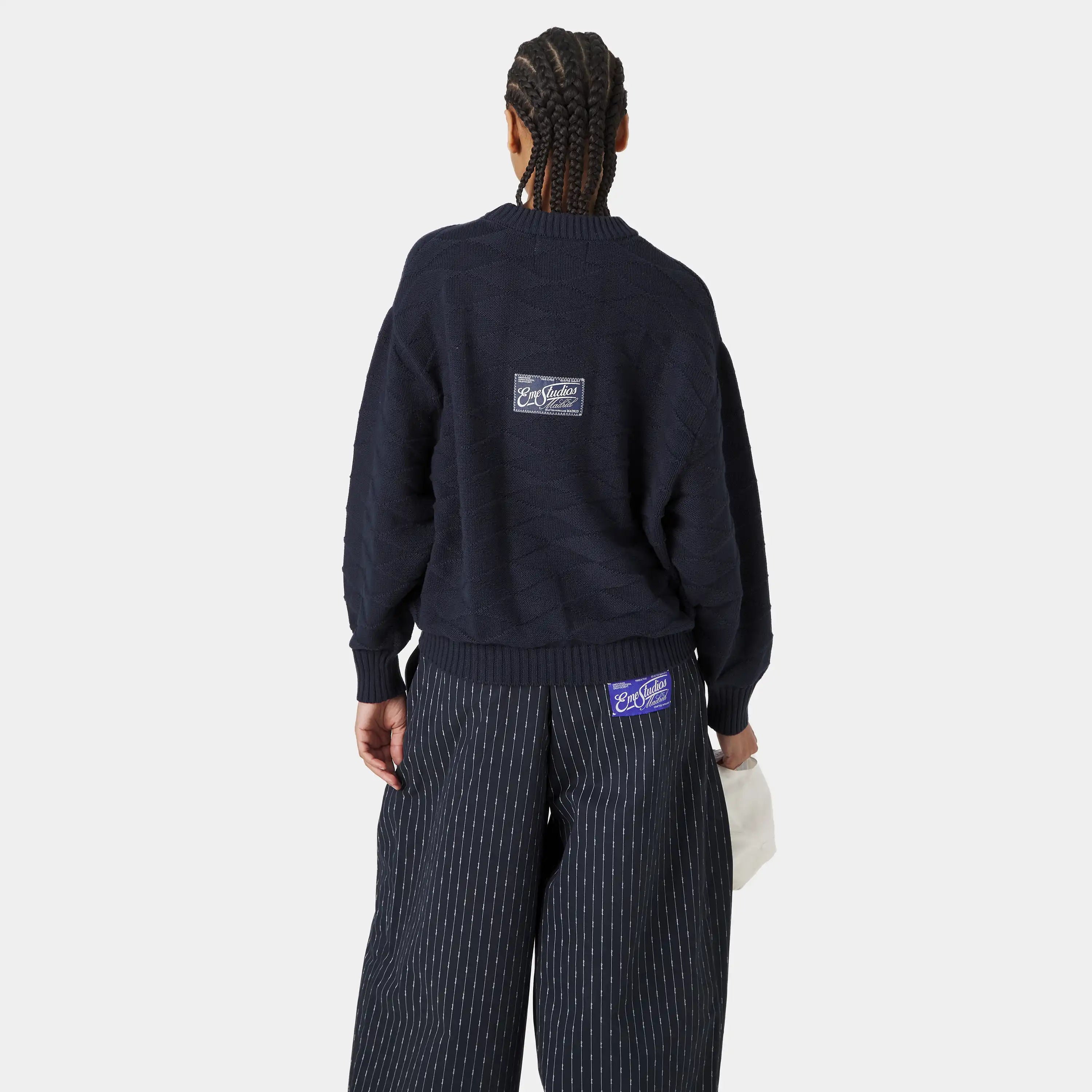 Rhomb Night Sky Knit Sweater