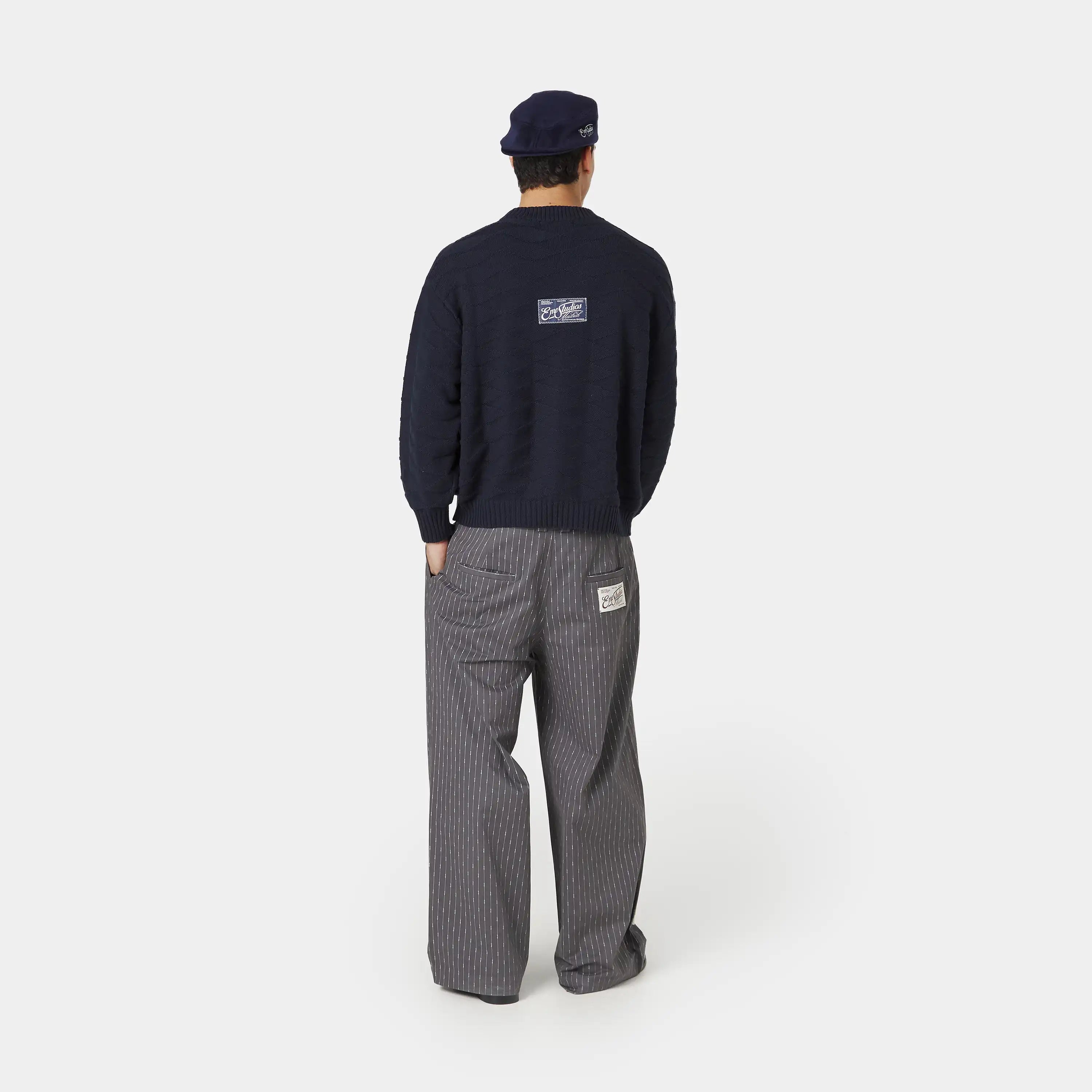 Rhomb Night Sky Knit Sweater