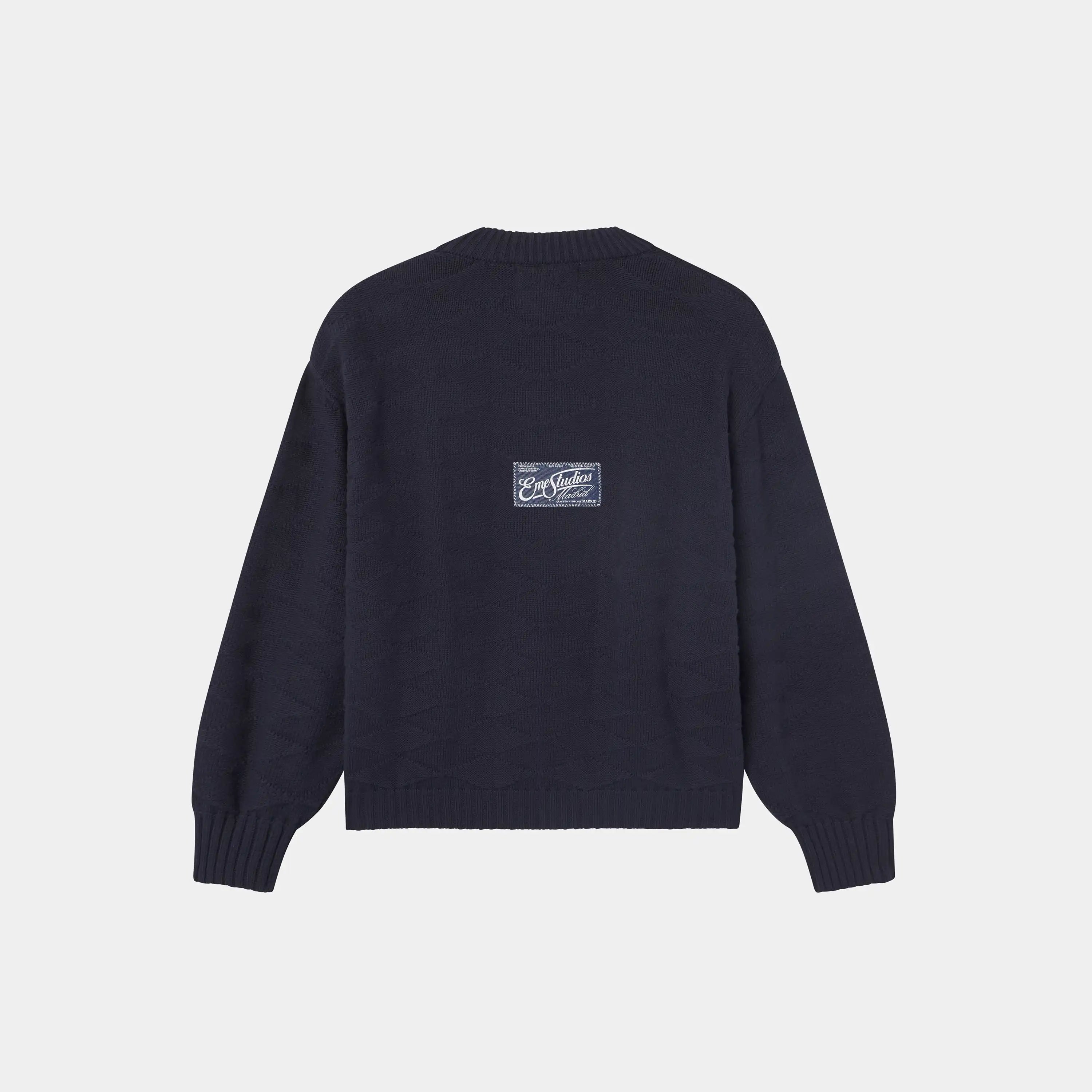 Rhomb Night Sky Knit Sweater