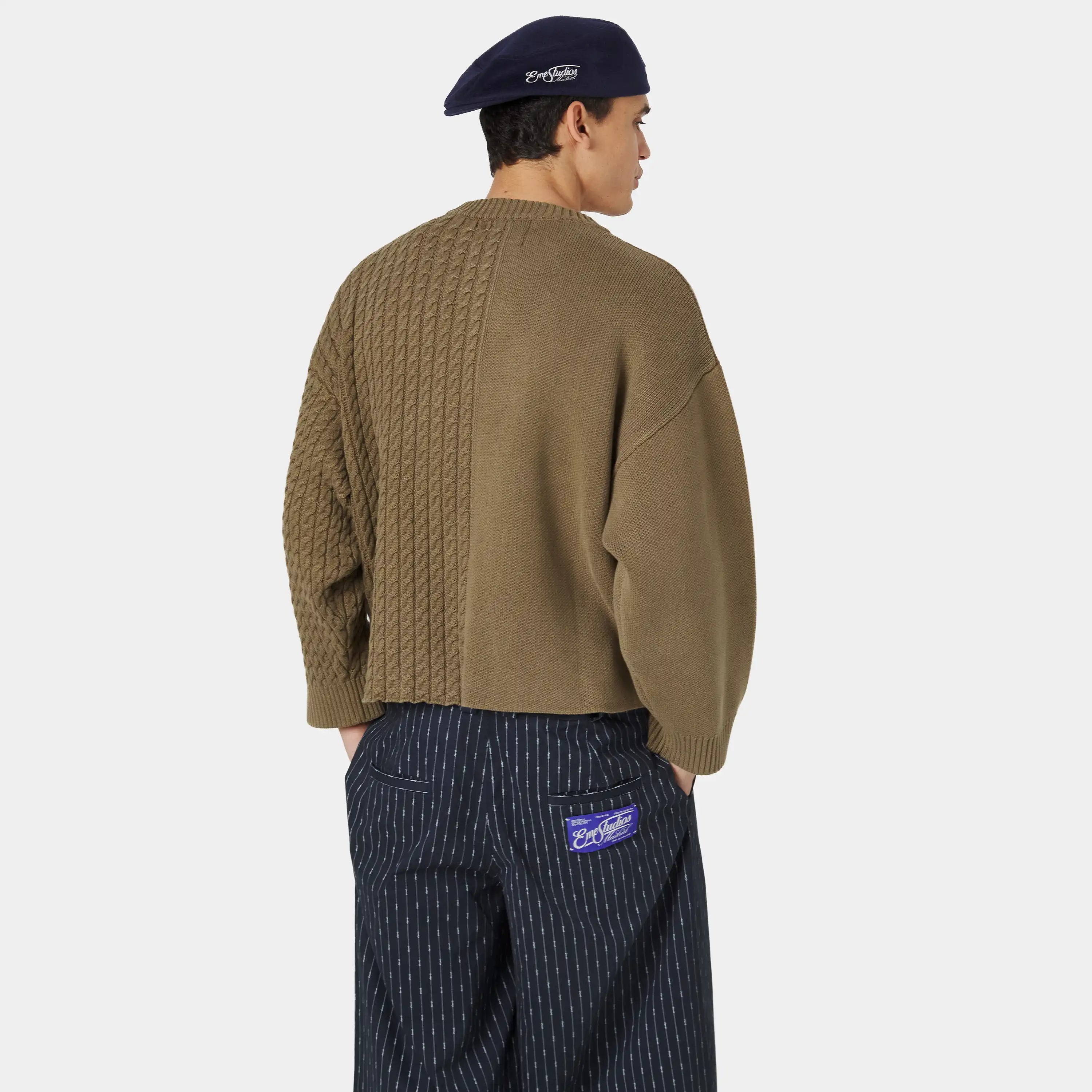 Rougher Choco Knit Sweater