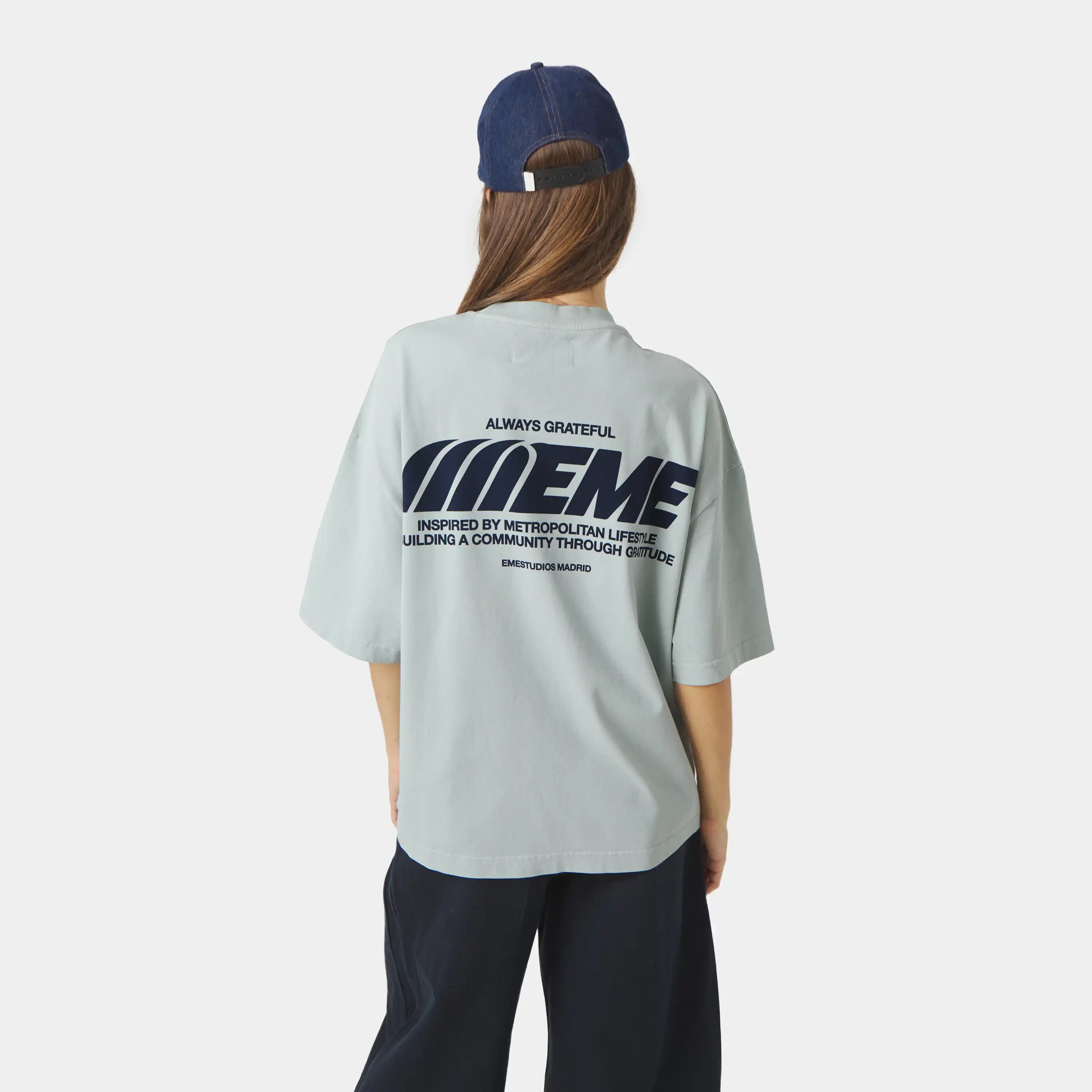 Zephyr Heather Grey Oversized Tee