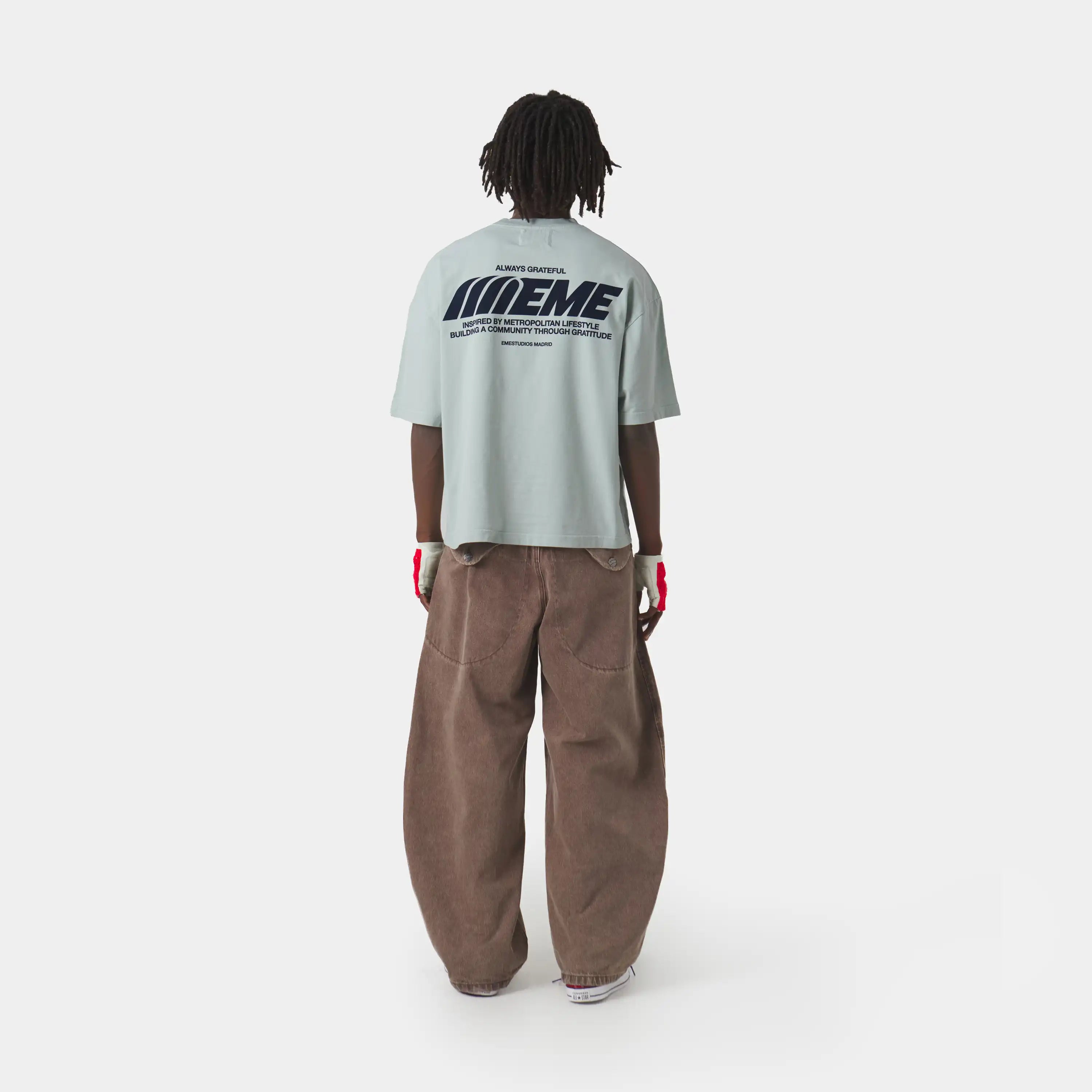 Zephyr Heather Grey Oversized Tee