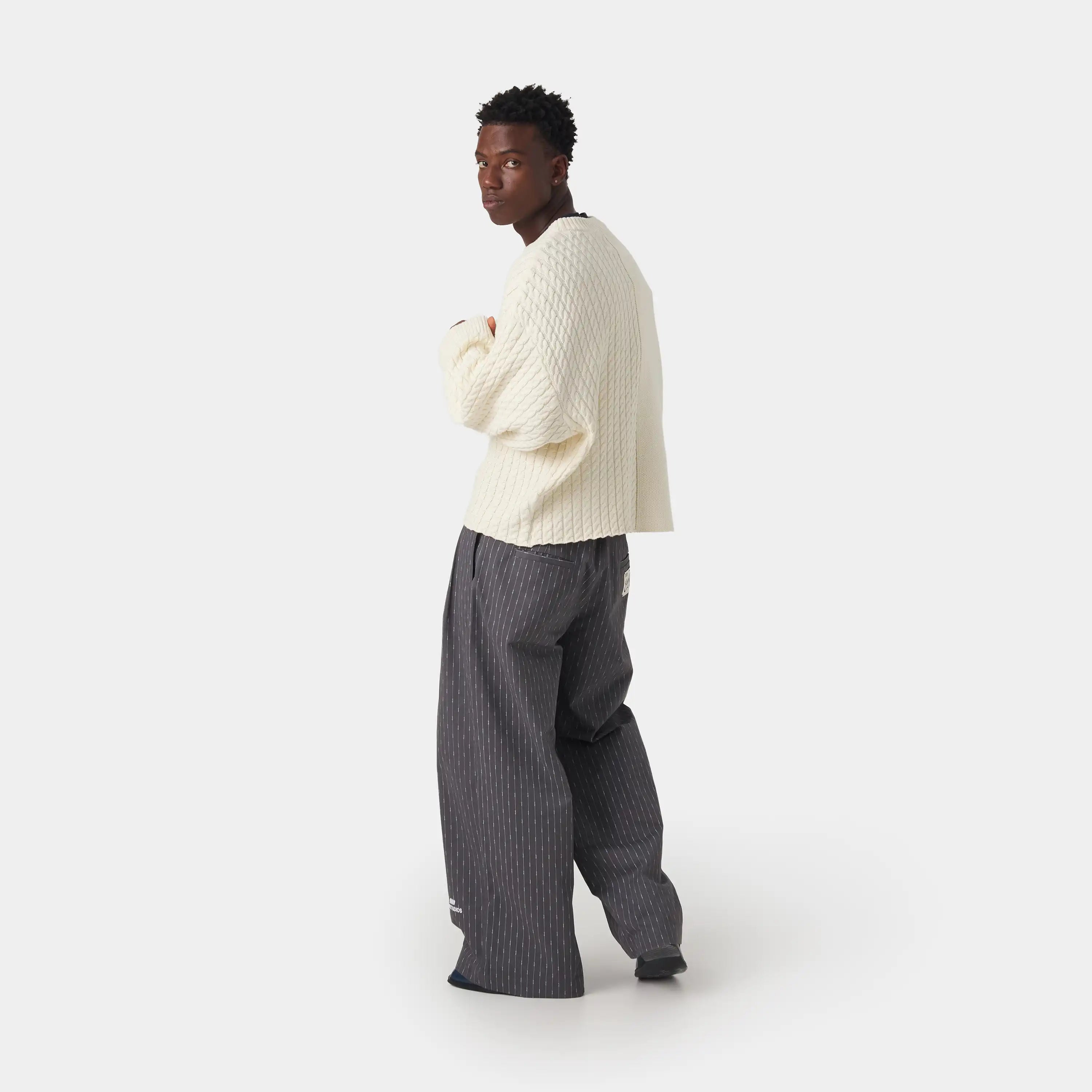 Rougher Off Sand Knit Sweater