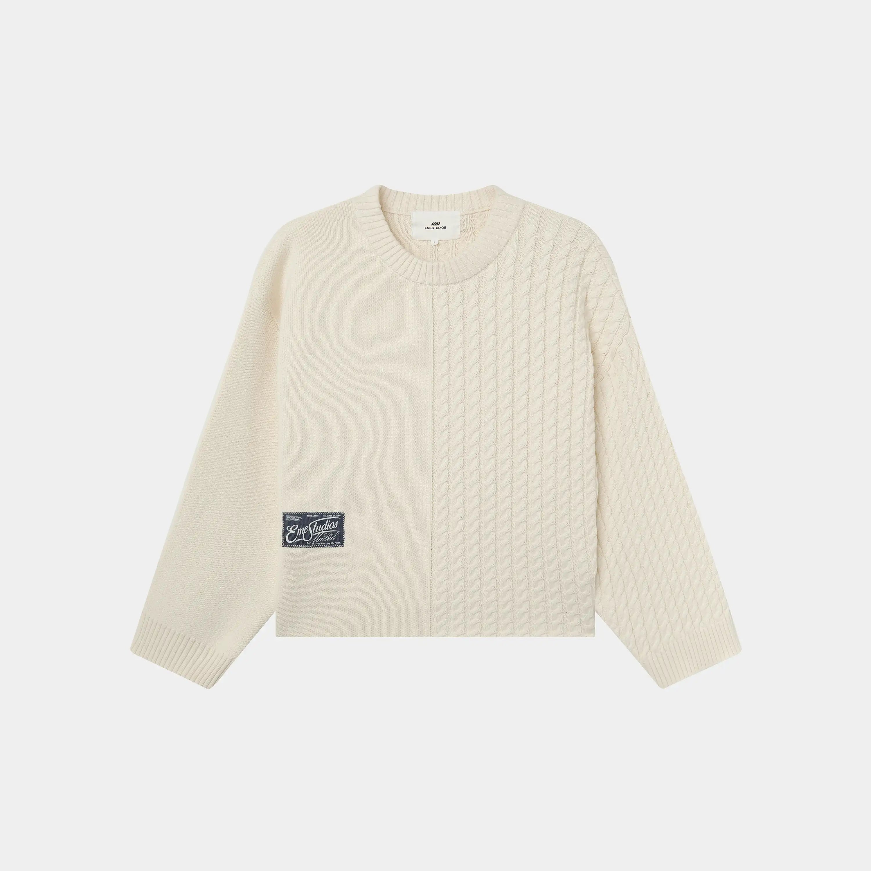 Rougher Off Sand Knit Sweater