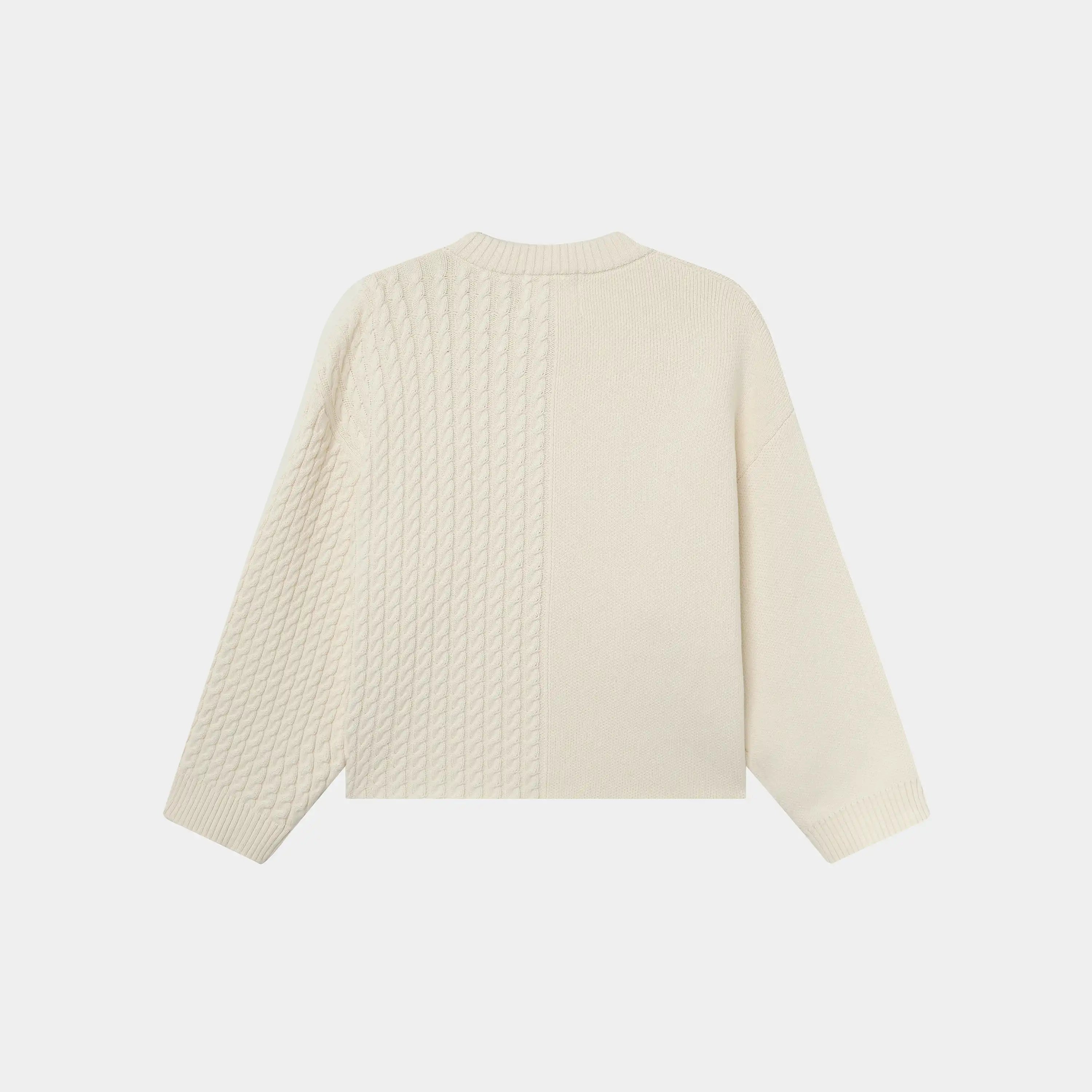 Rougher Off Sand Knit Sweater