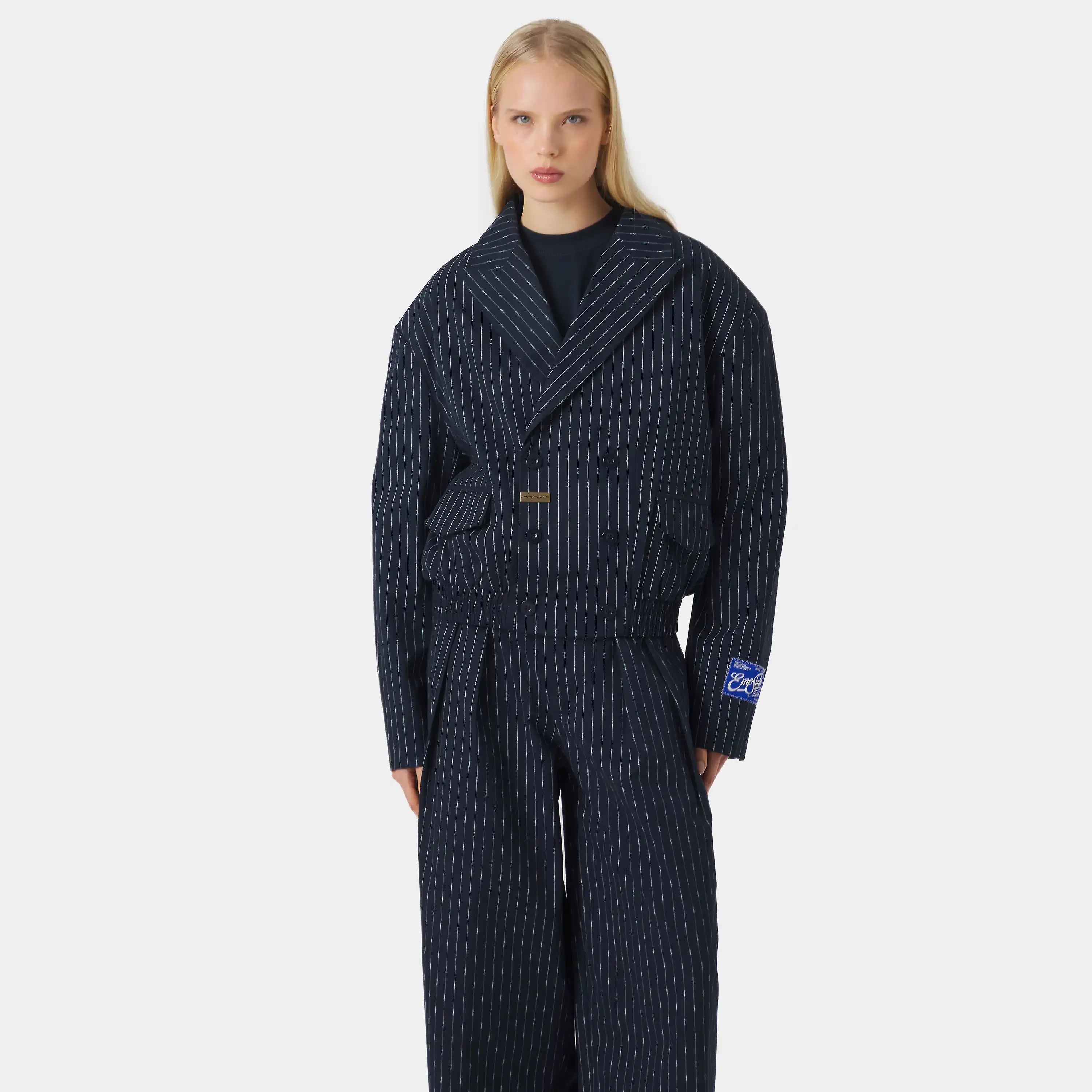 Shift Navy Bomber Blazer