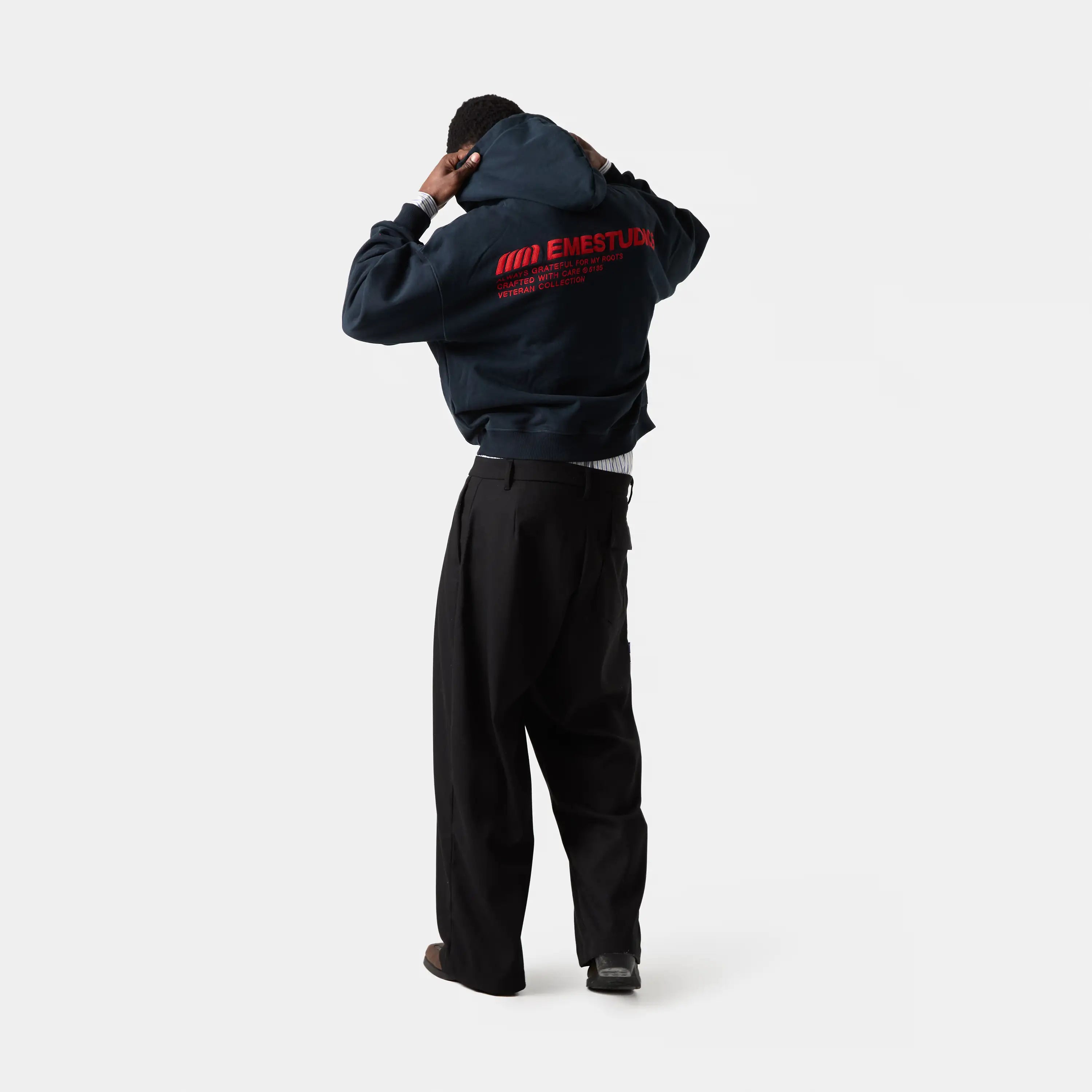 Roots Navy Oversized Hoodie