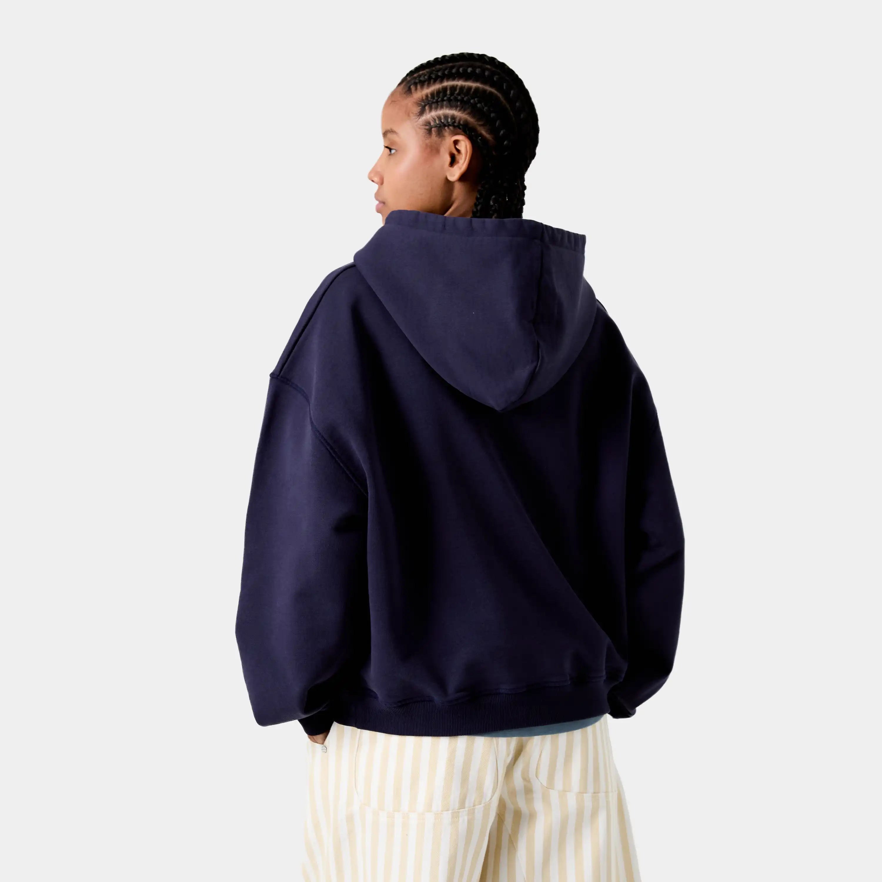 Inside Out Navy Hoodie