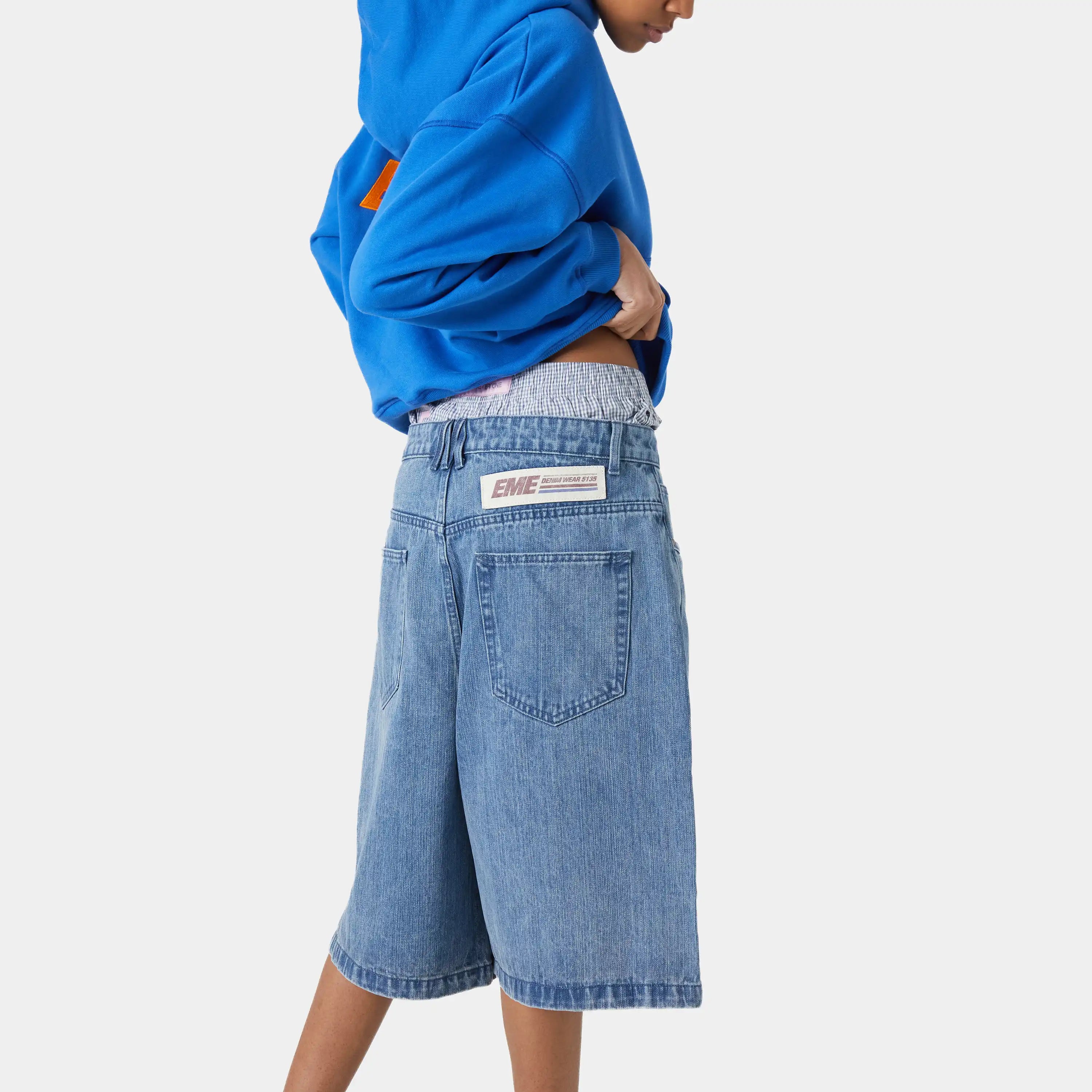 Andy Scratch Denim Jorts
