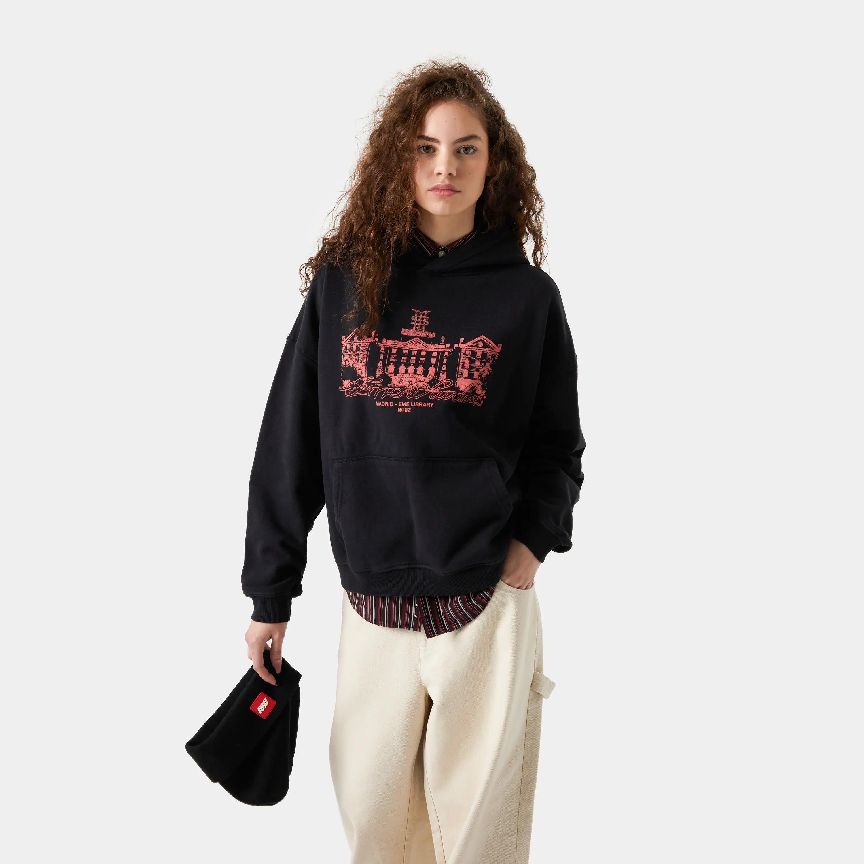 Book Shadow Oversized Hoodie
