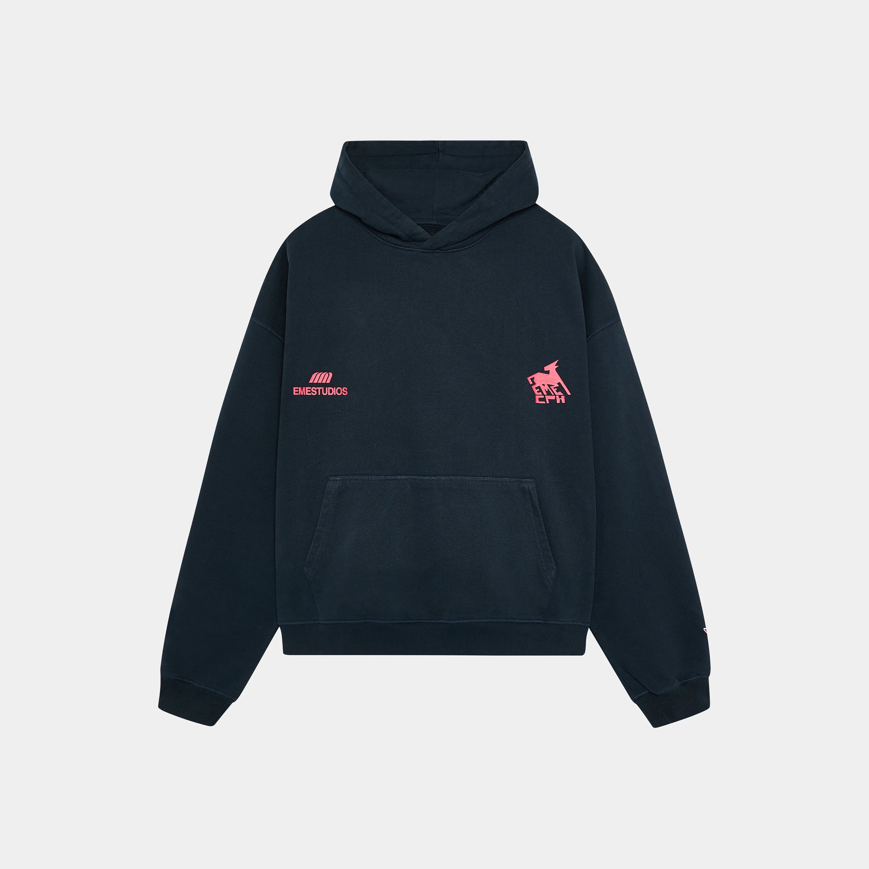 Rensdyr Navy Hoodie
