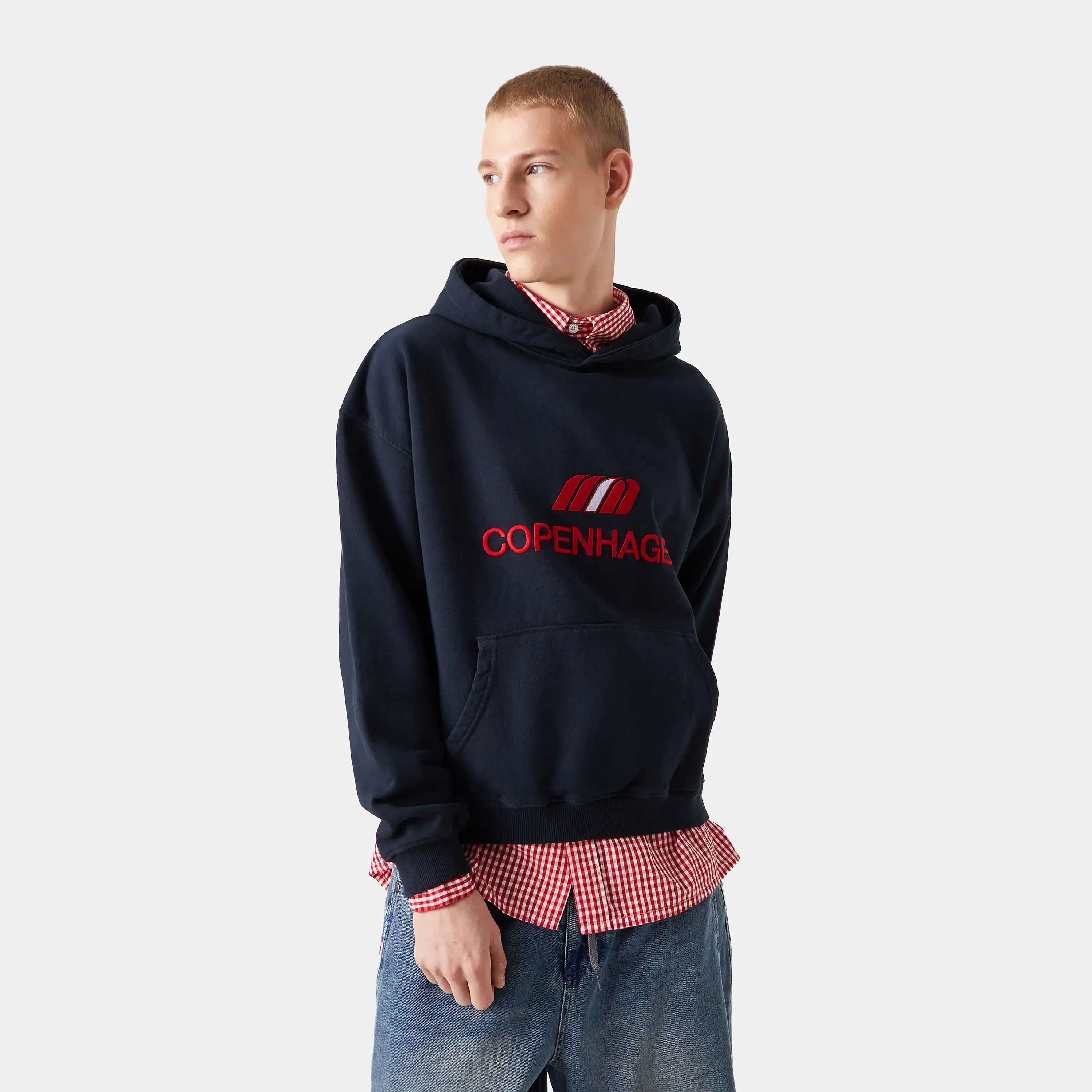 Flag CPH Navy Hoodie