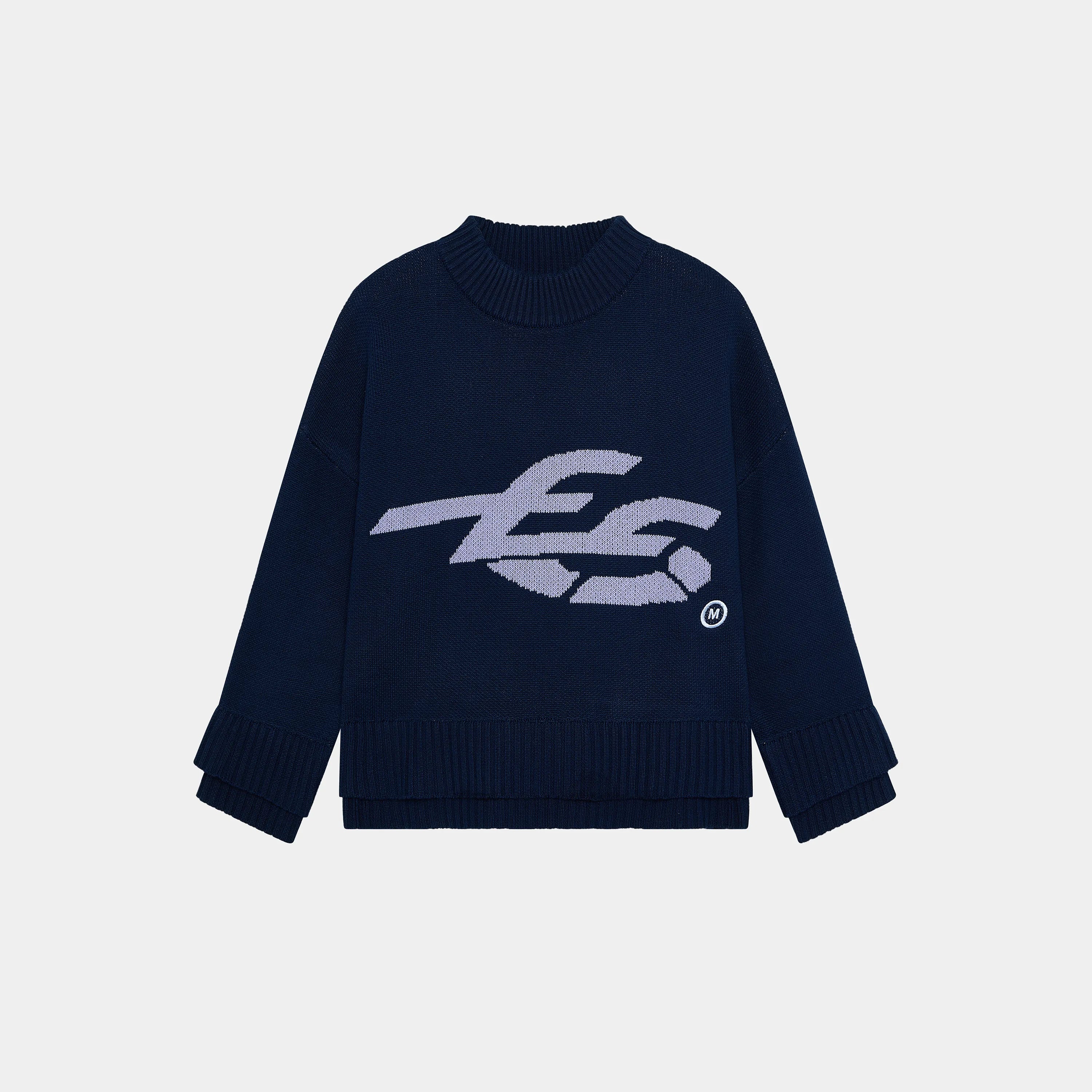 Bryss Navy Knit