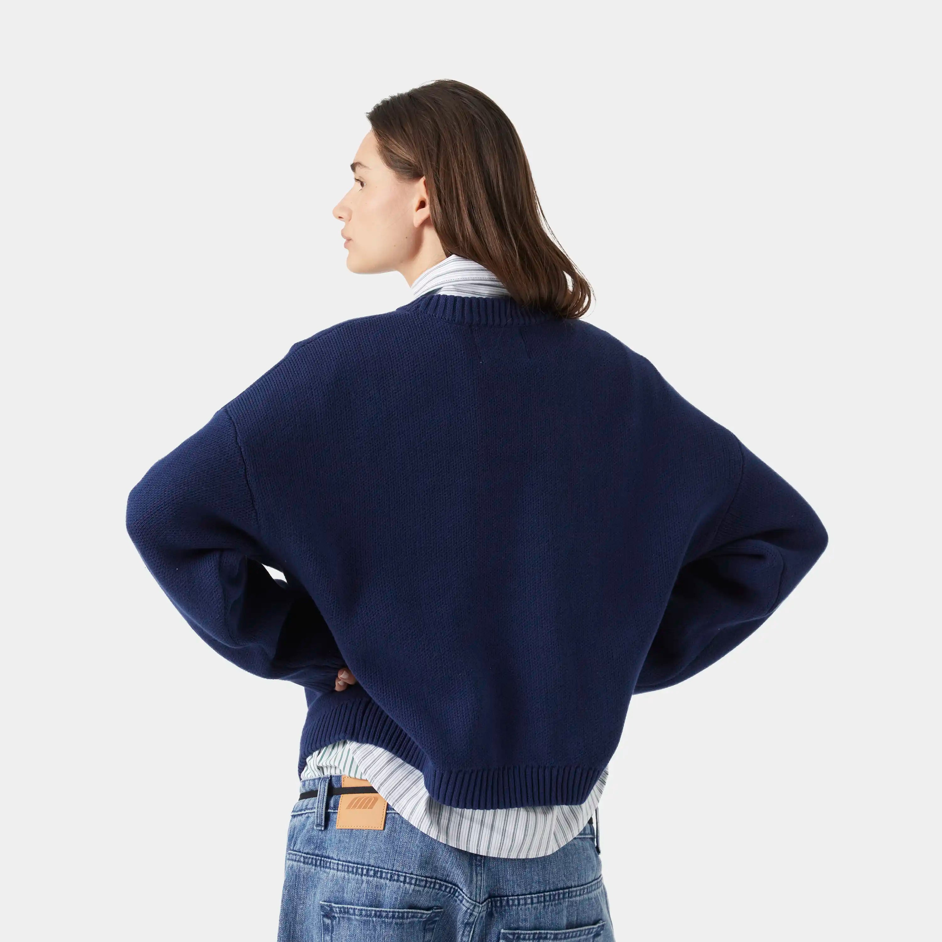 Master Indigo Knit Sweater