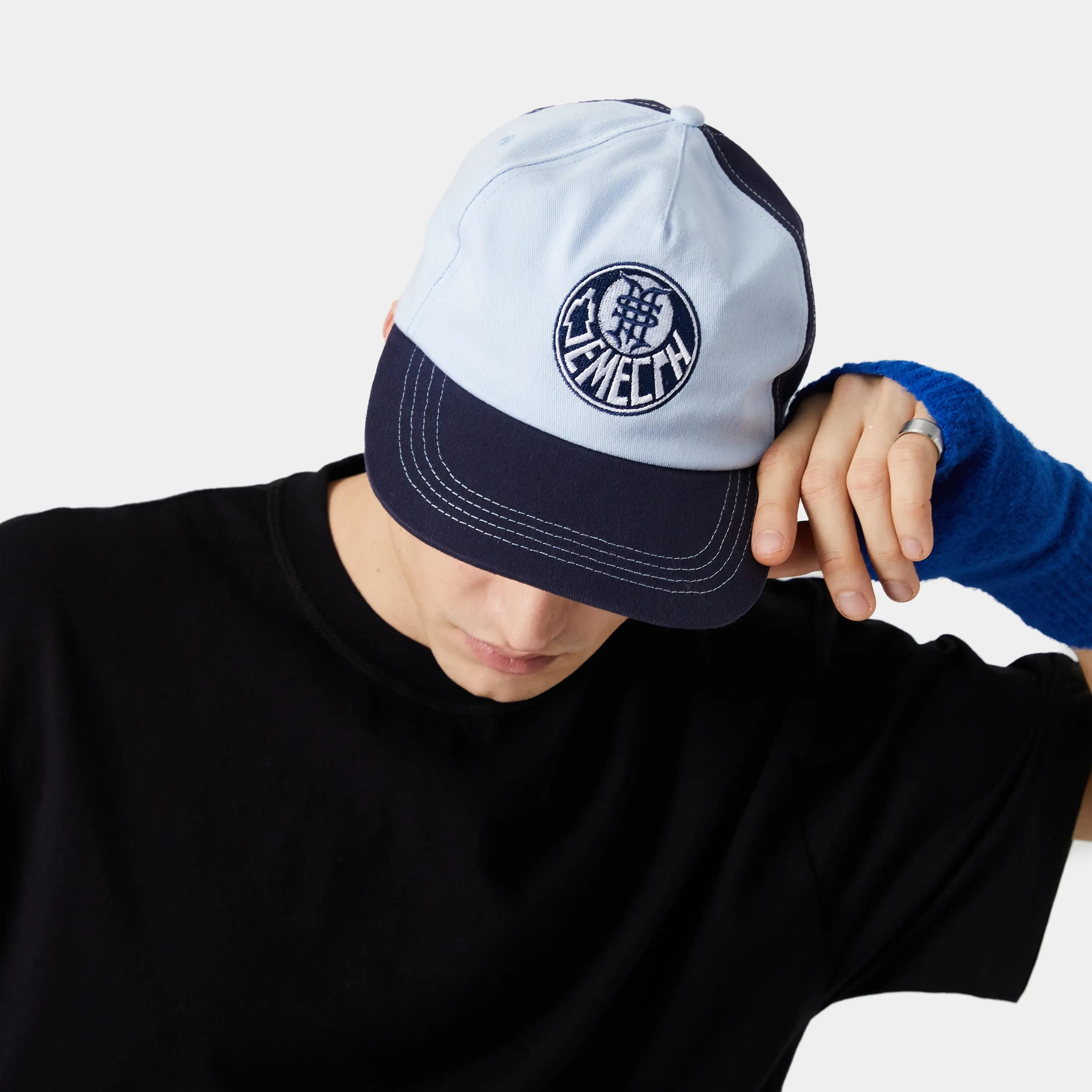 Shield Light Blue Cap