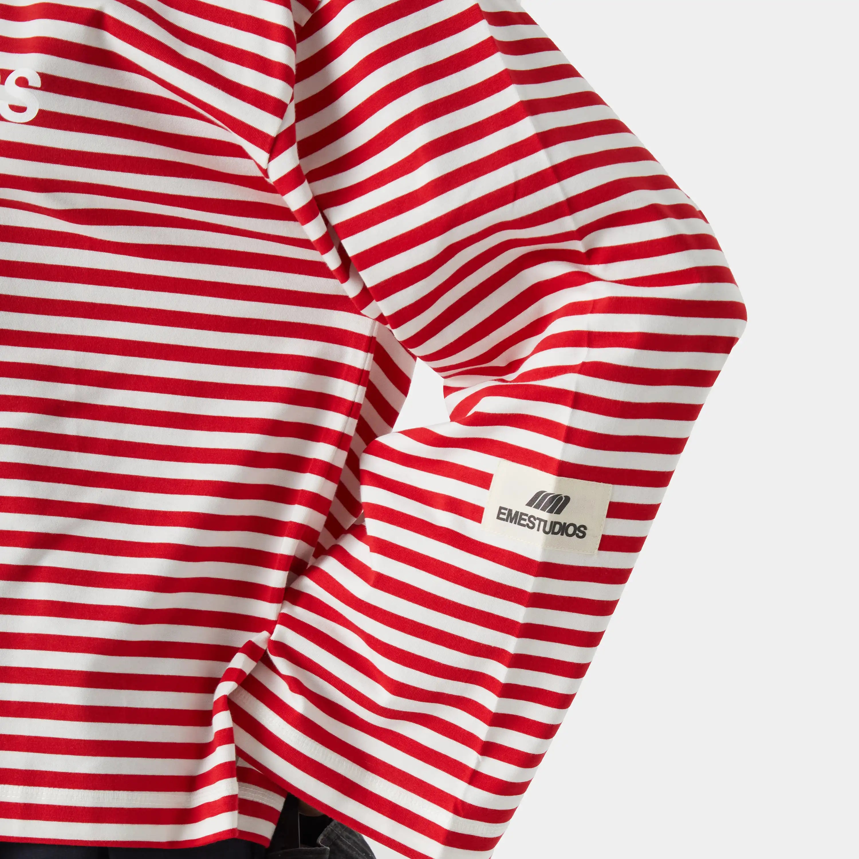 Roguish Navy Striped Long Sleeve