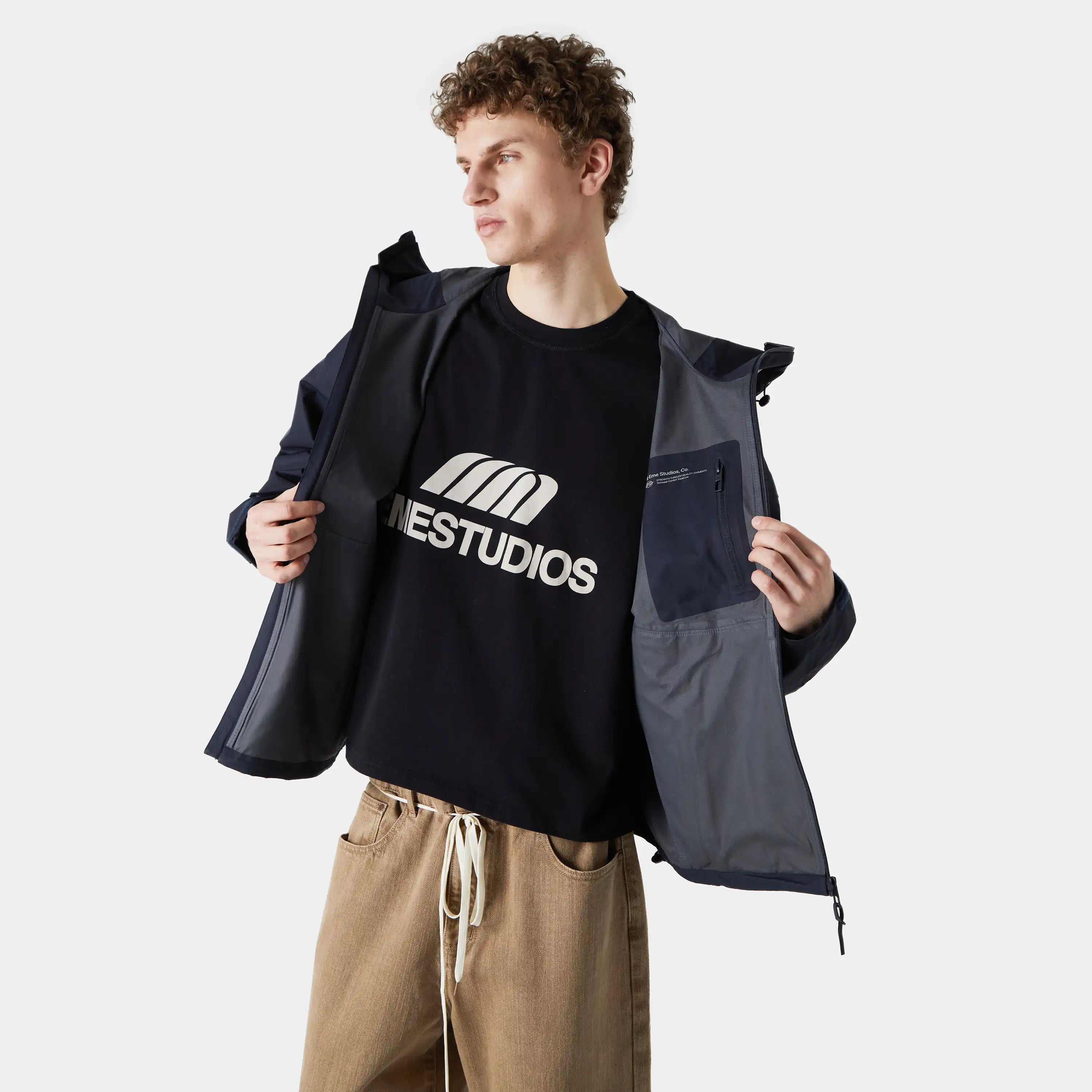 F - 5135 Navy Windbreaker