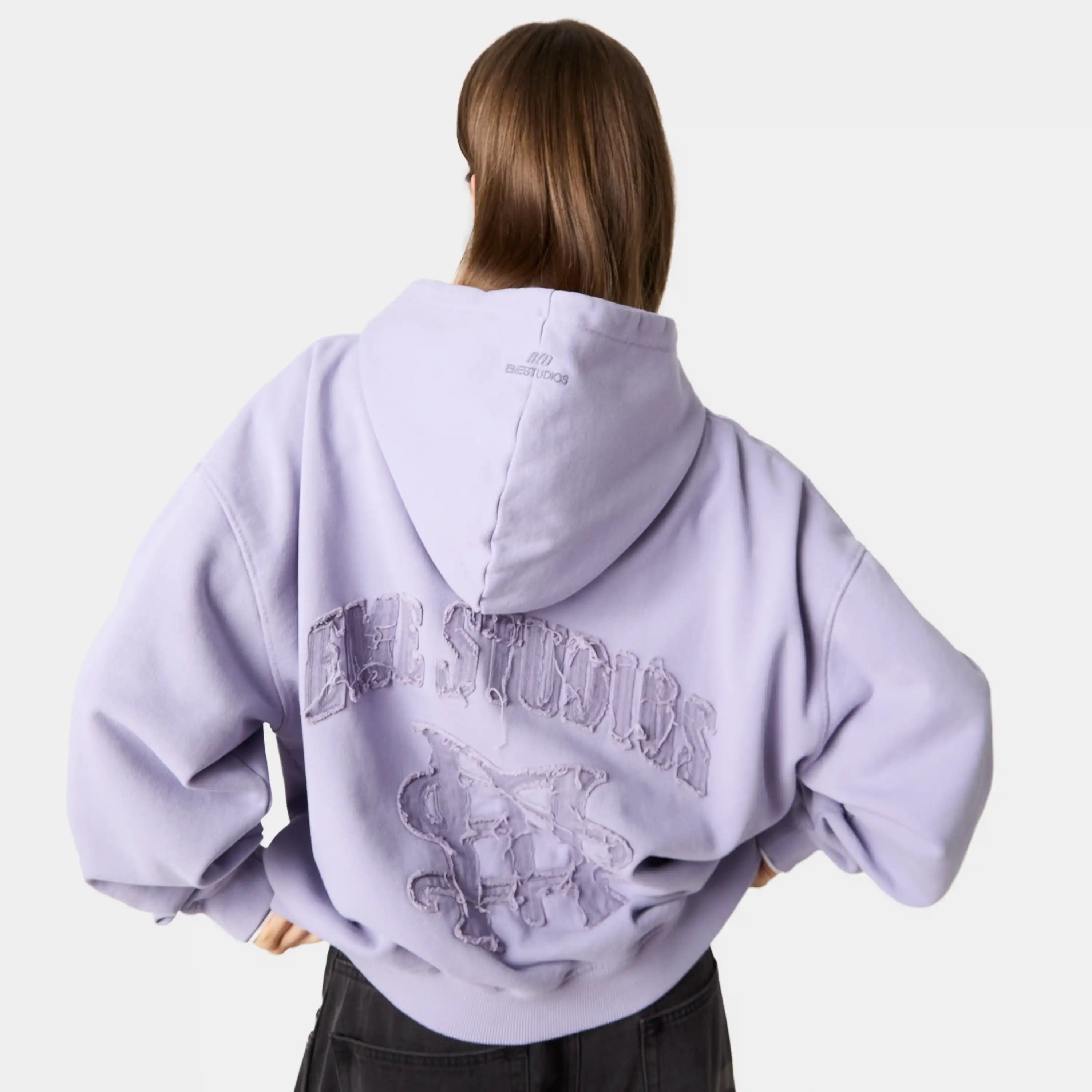 Daily Lavender Oversized Hoodie