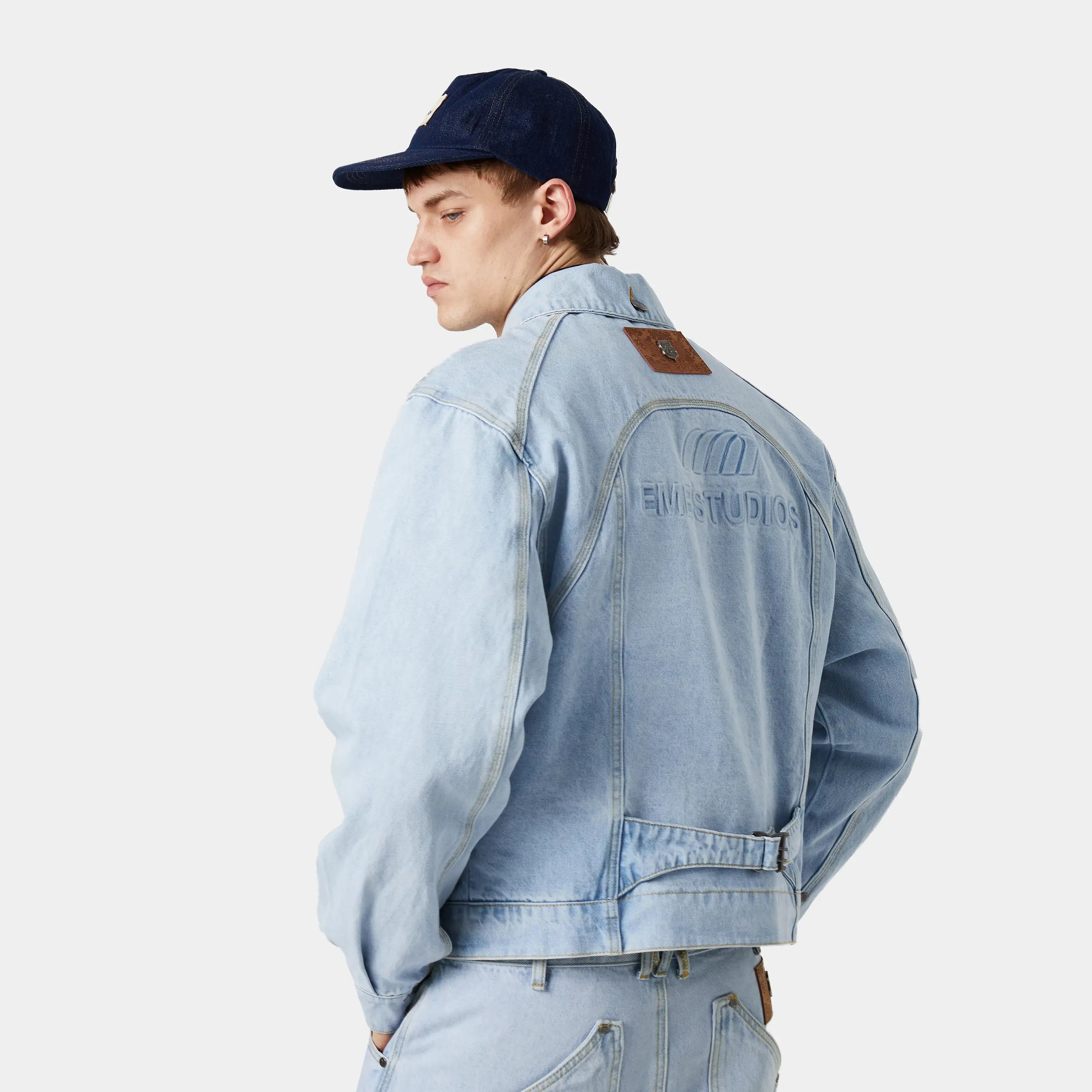 Eddy Pale Denim Boxy Jacket