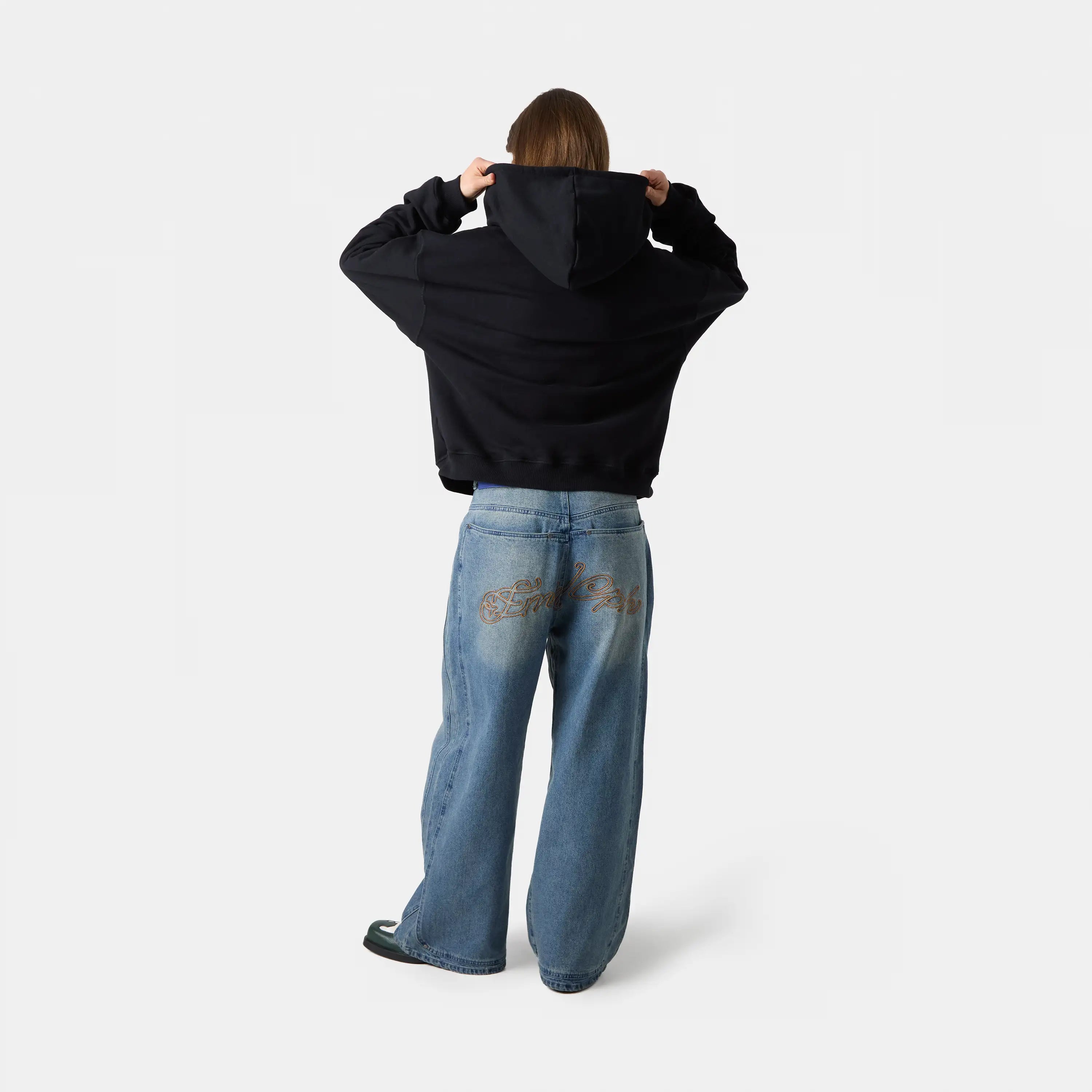 Basic Shadow Oversized Hoodie