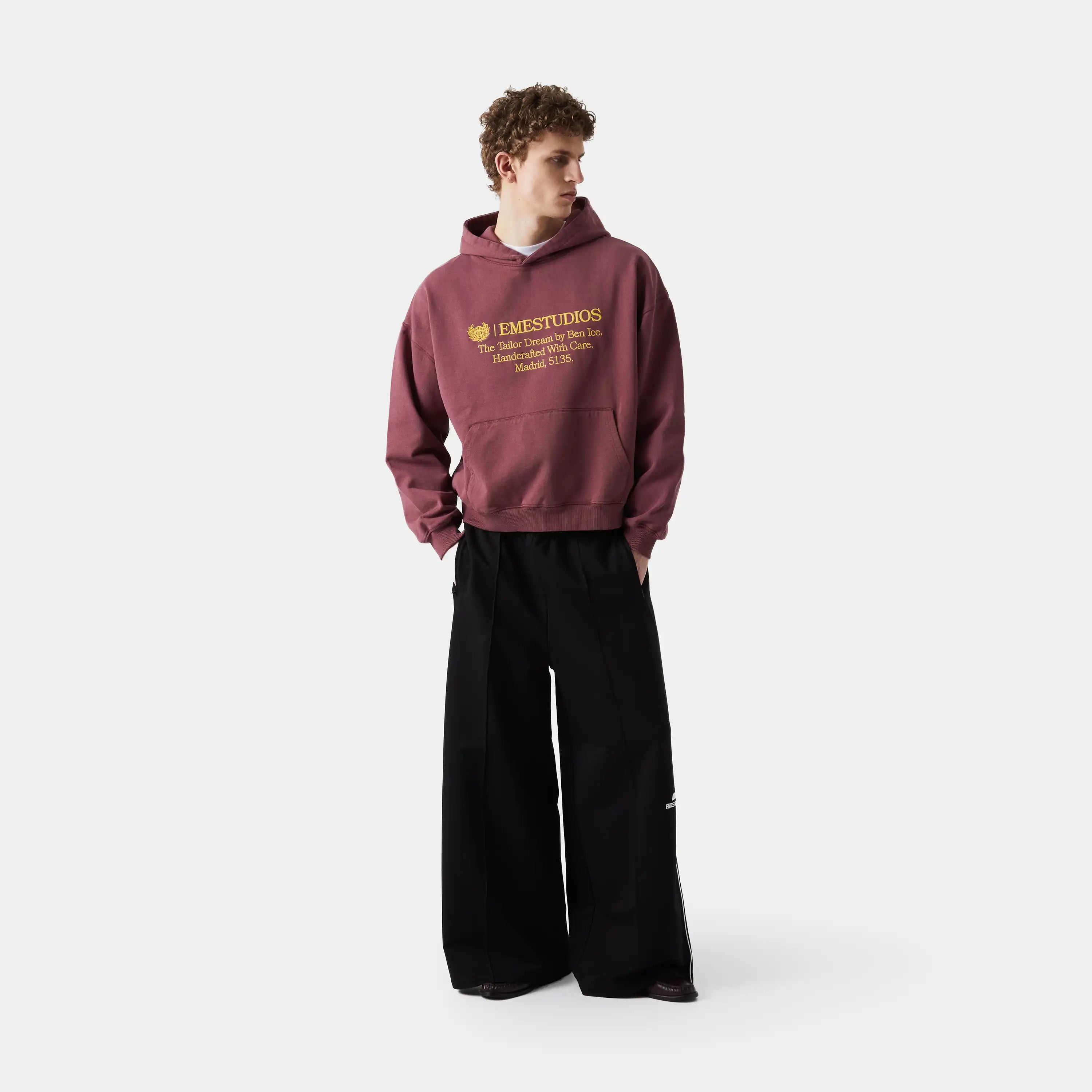 Somm Black Baggy Sweatpants