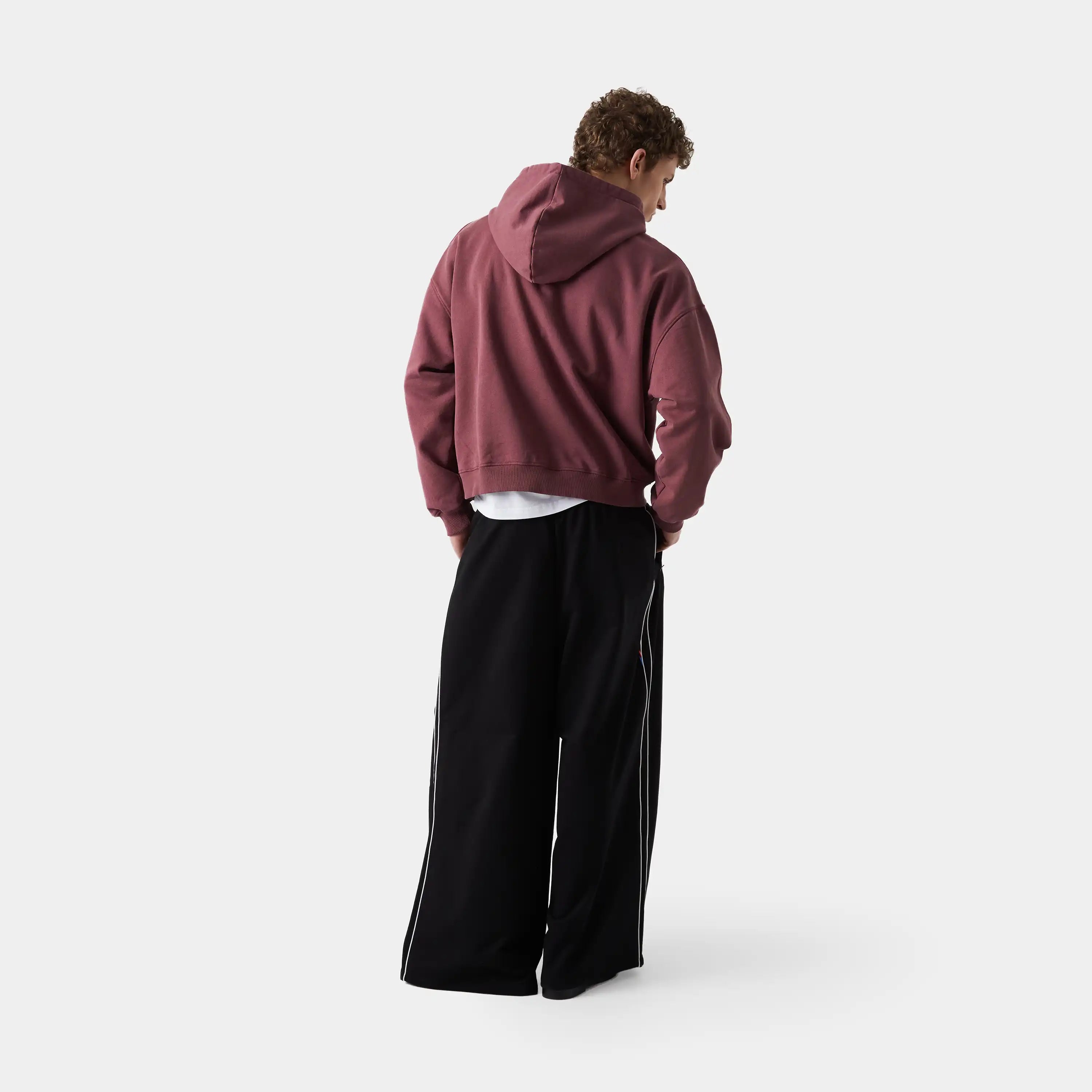 Somm Black Baggy Sweatpants
