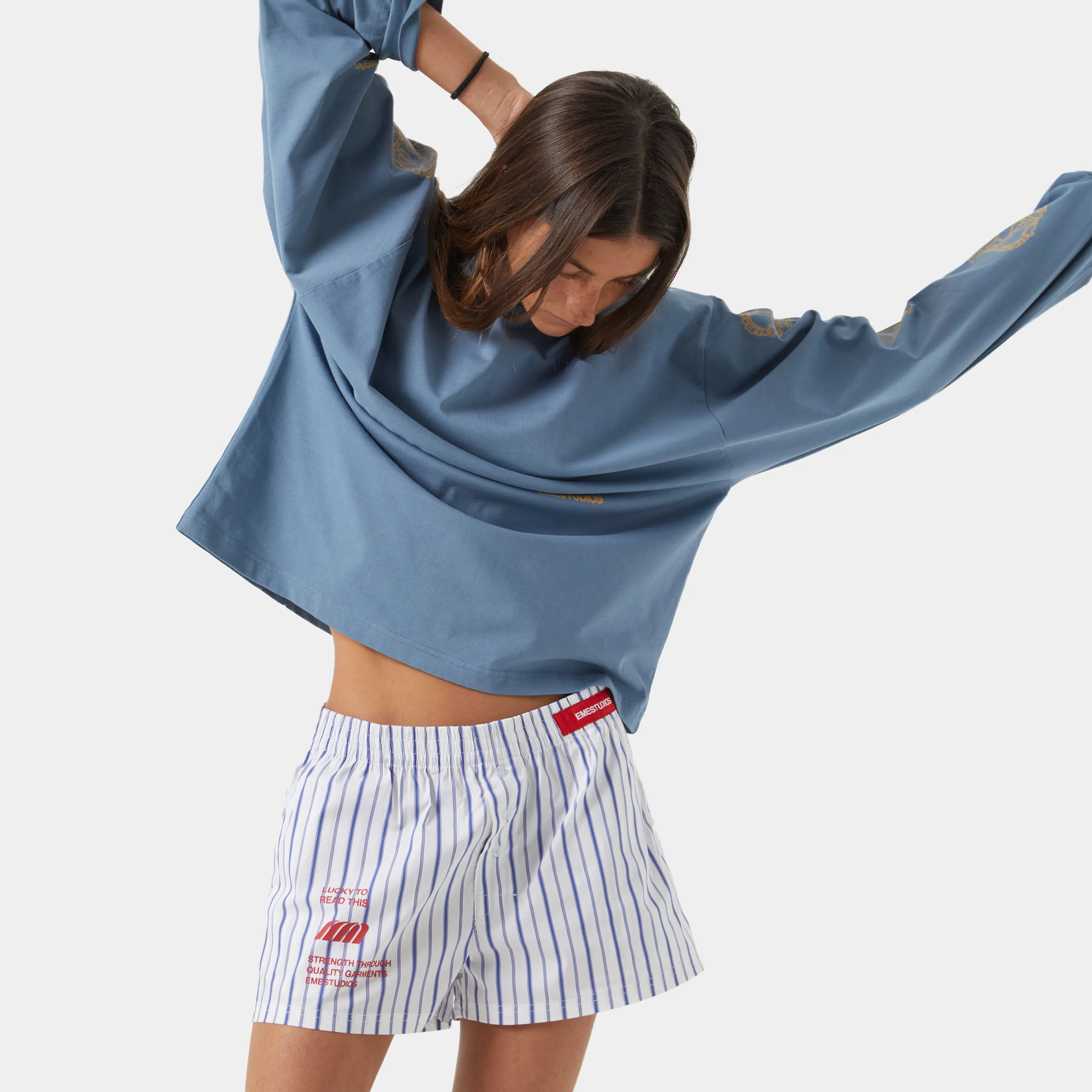 Lucky Stripped Grand Boxers