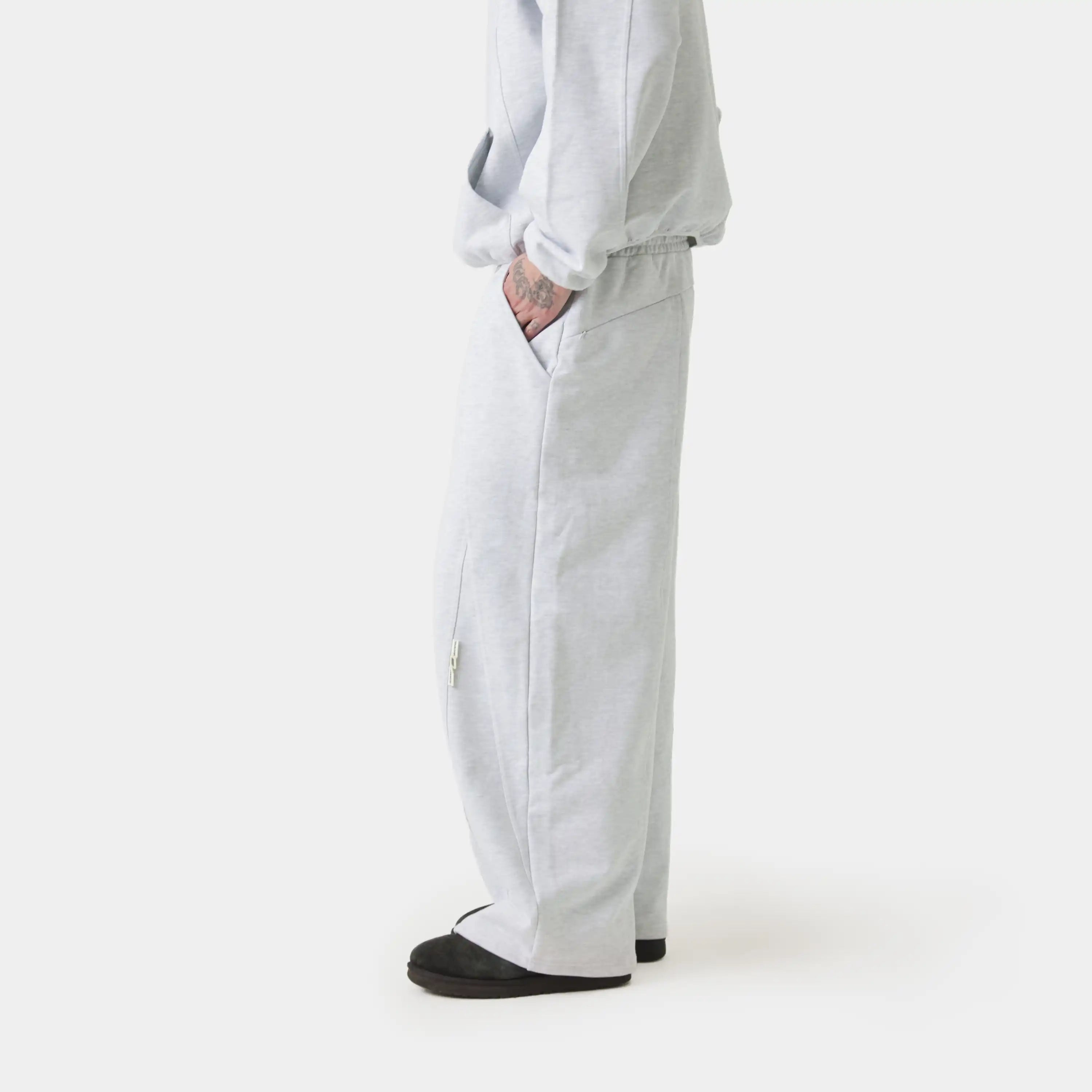 Alfa Heather Grey Suit Pants