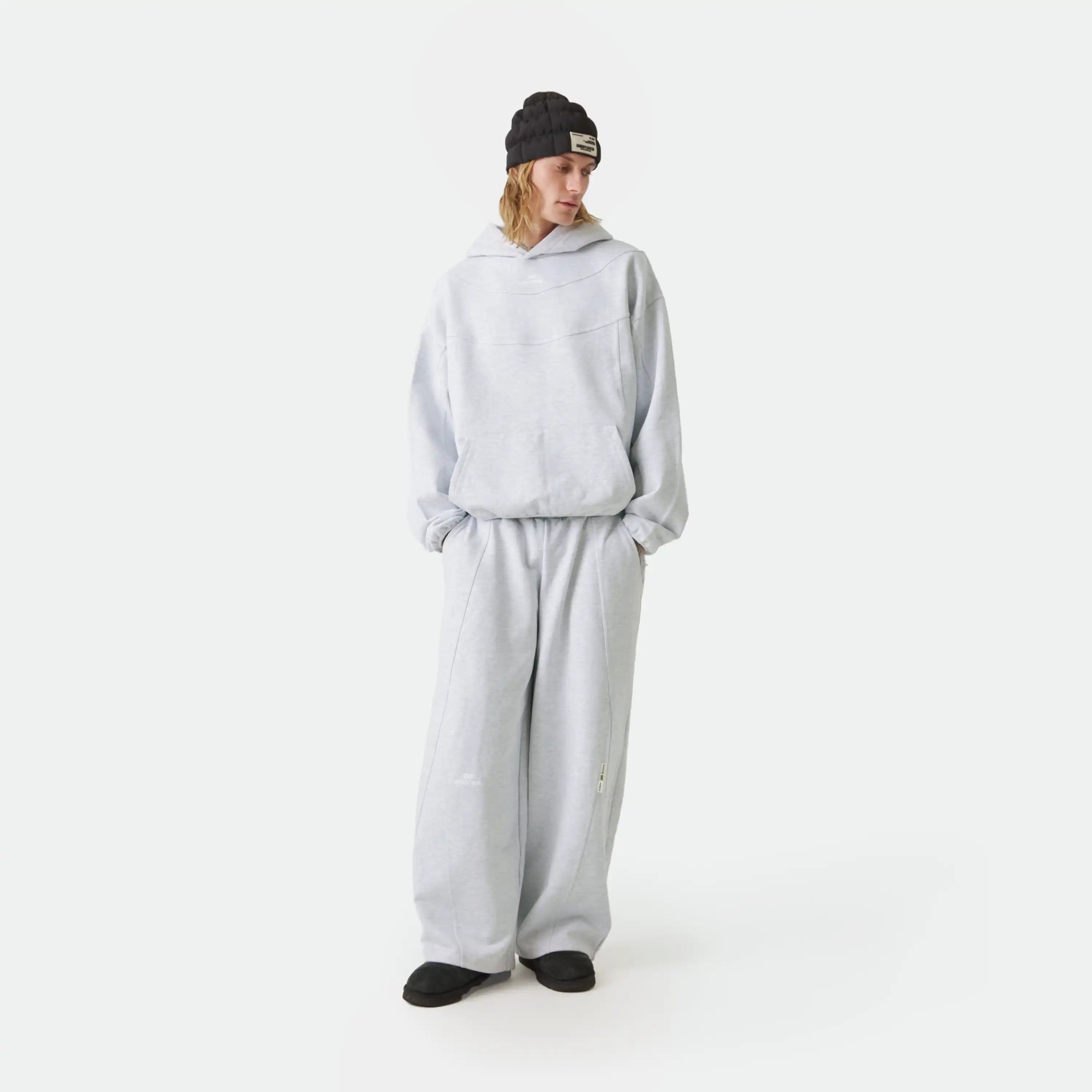 Alfa Heather Grey Suit Pants