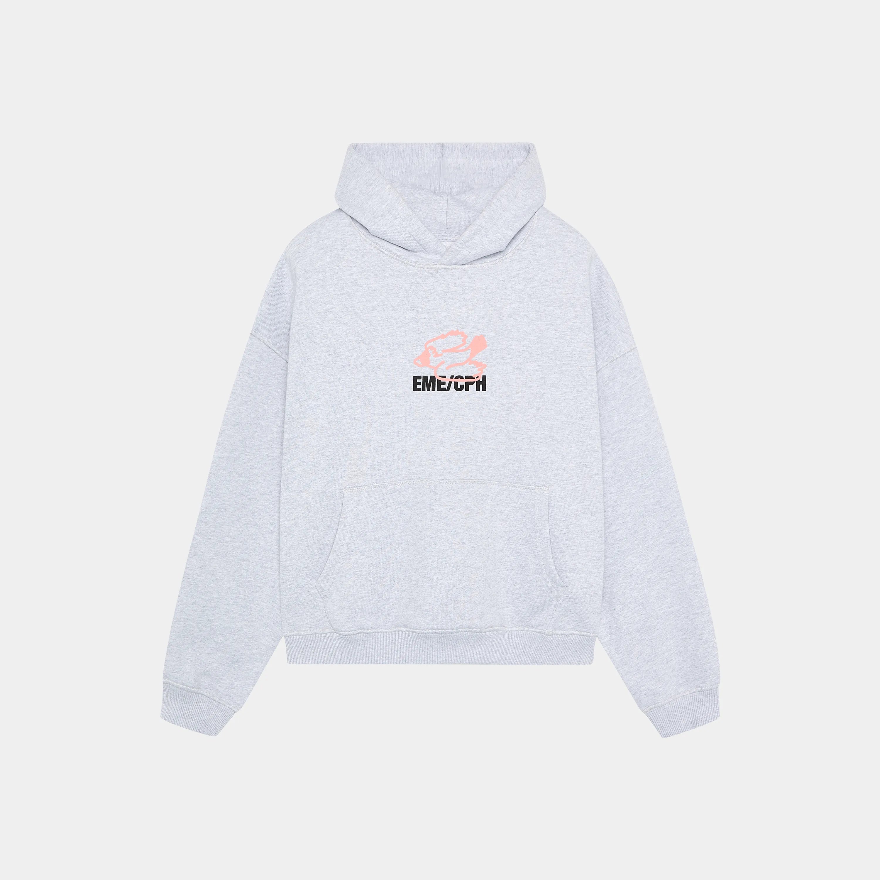 Due Heather Grey Hoodie