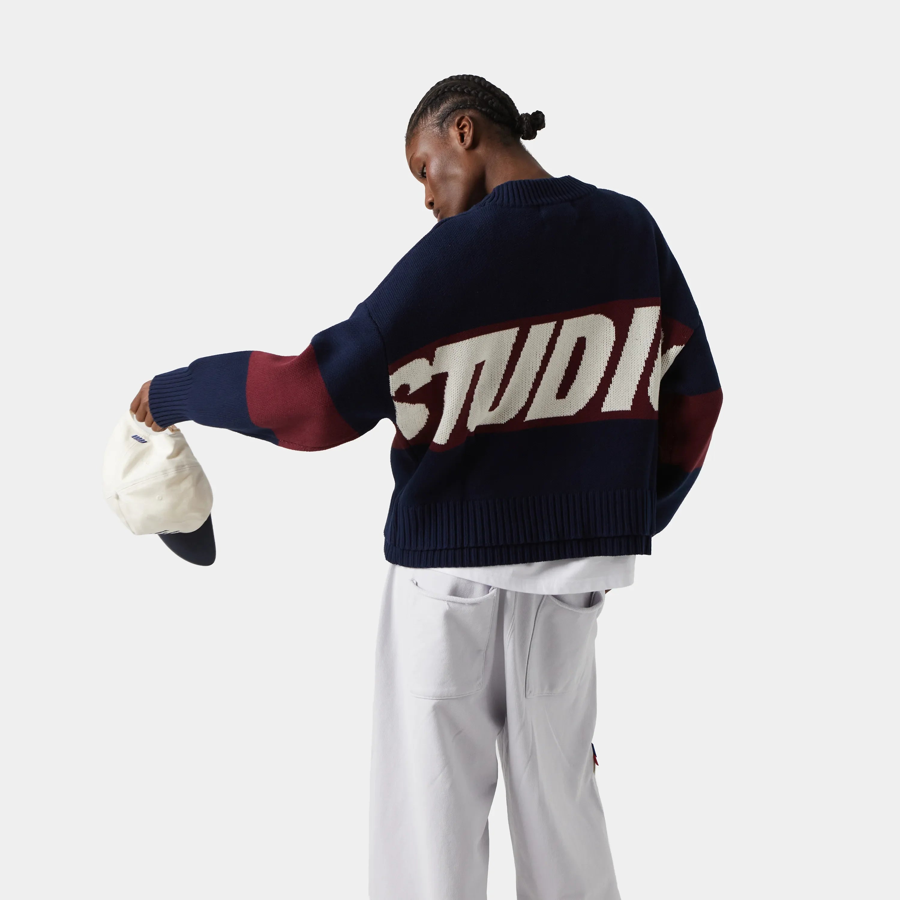 Thrill Indigo Knit Sweater