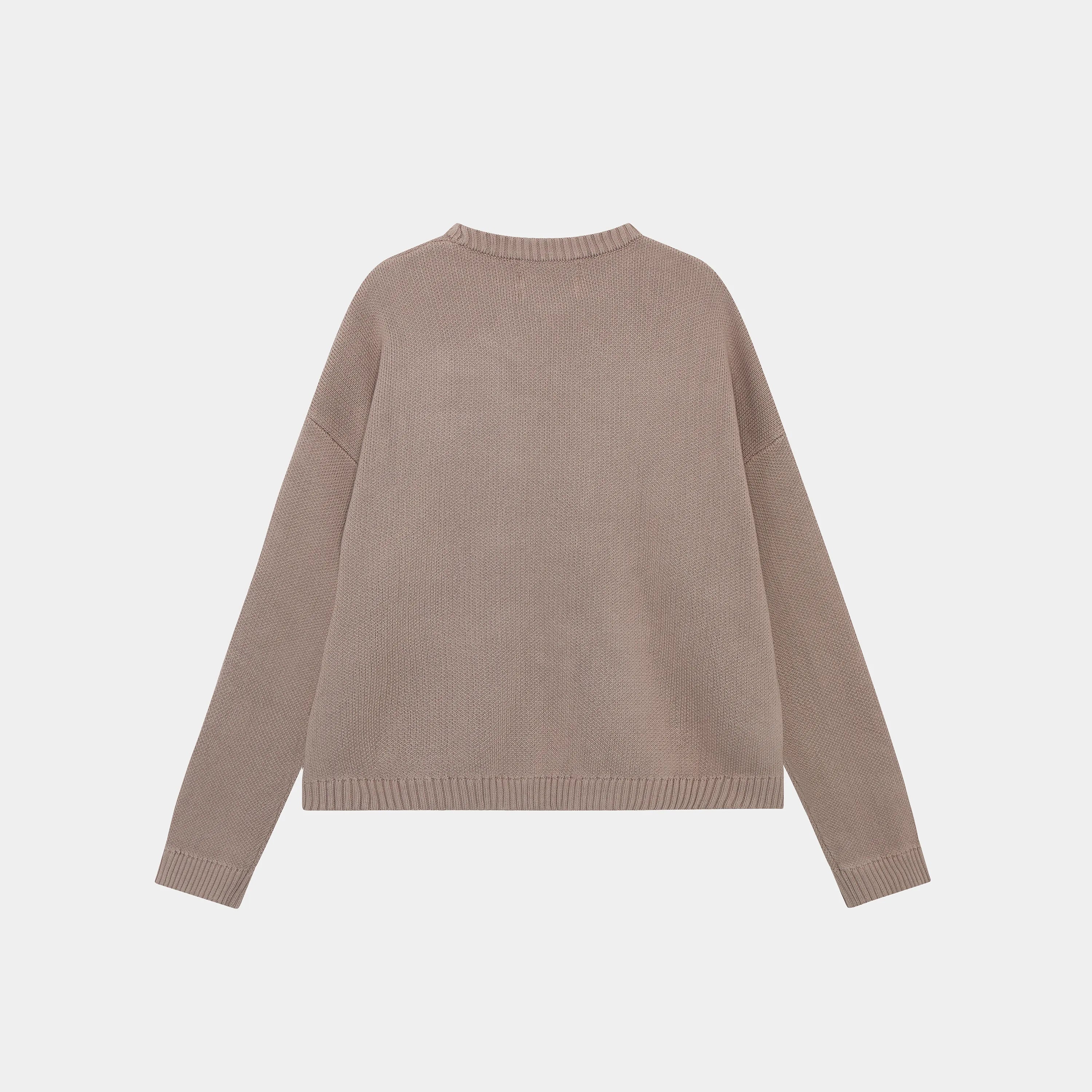 Master Muddy Brown Knit Sweater