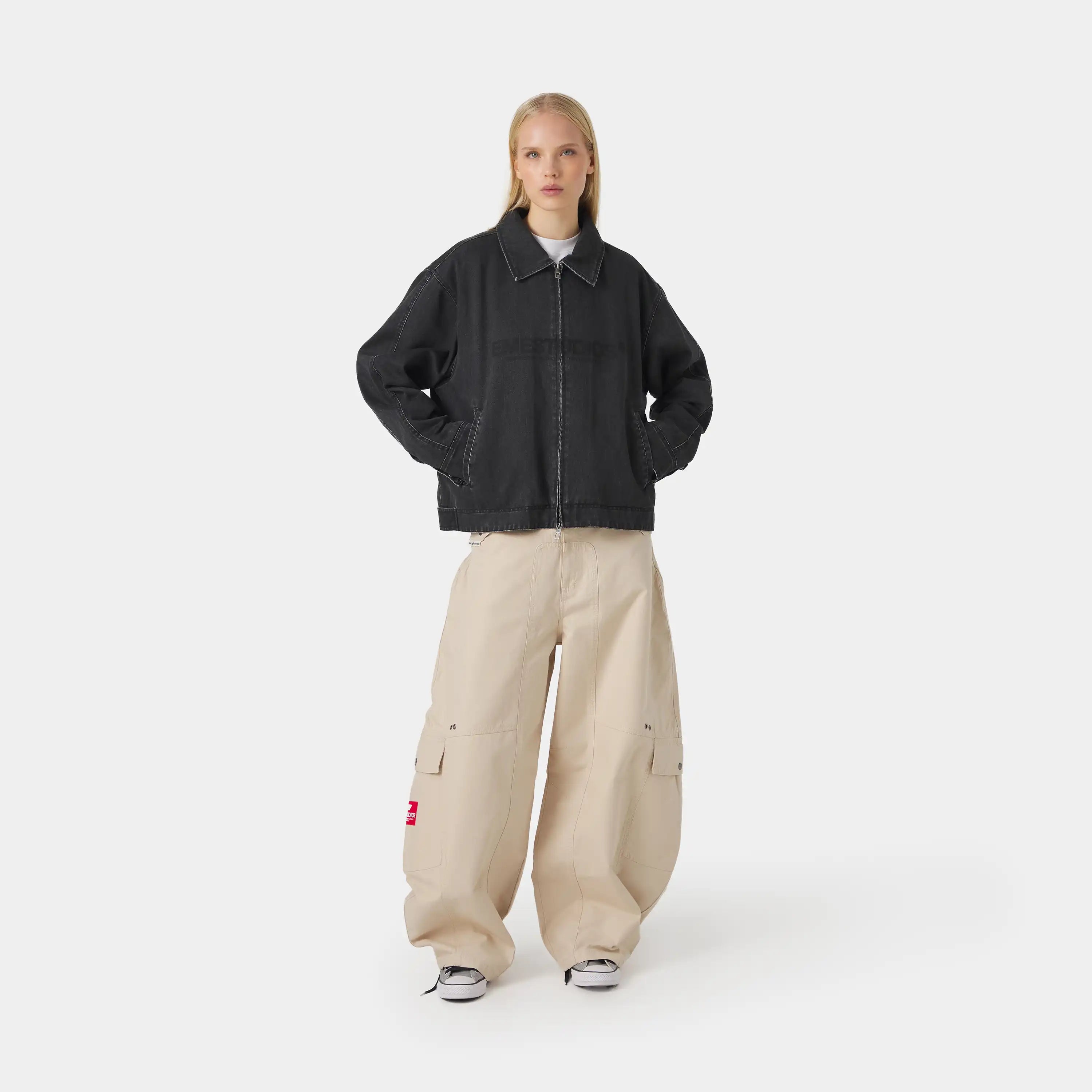 Metro Black Workwear Jacket