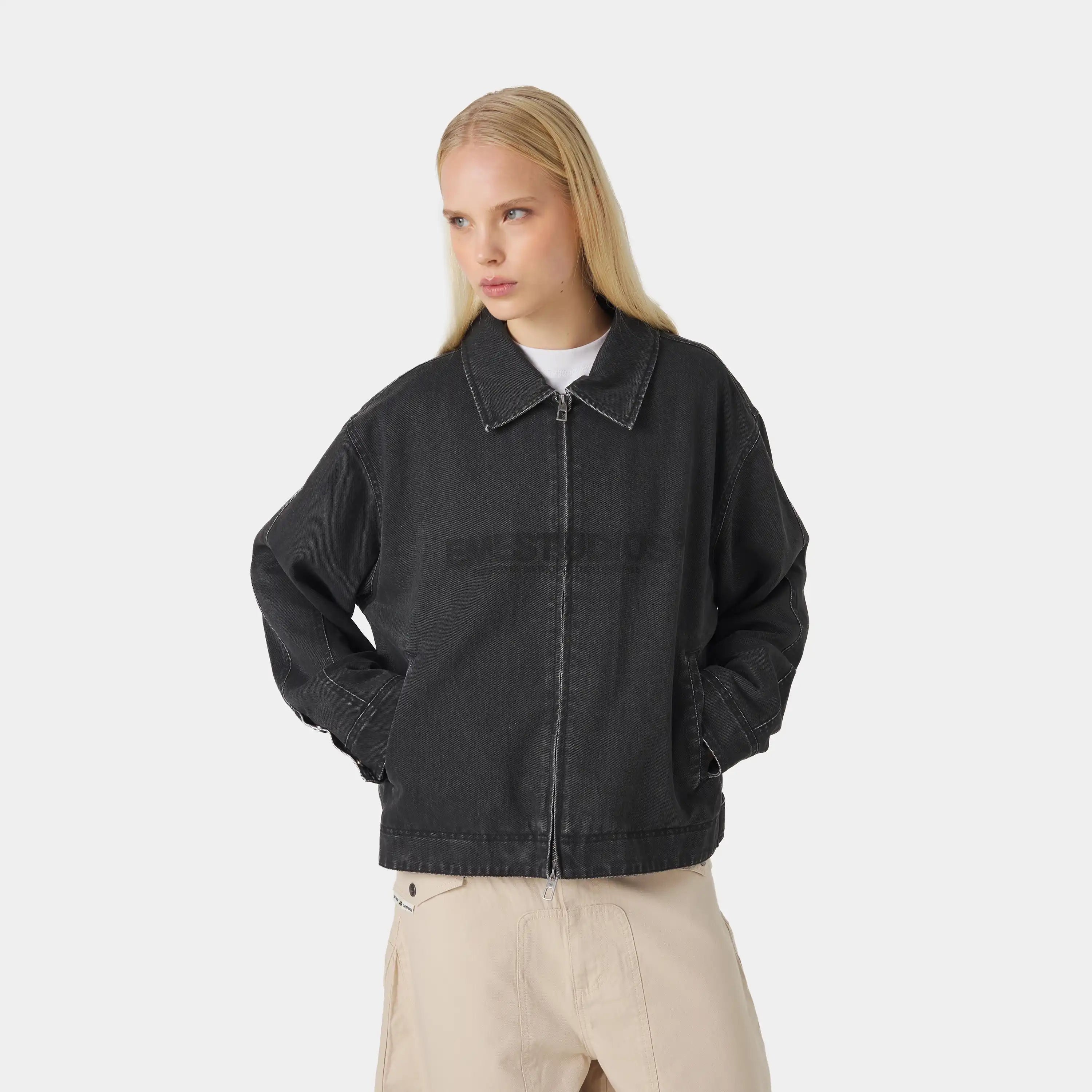 Metro Black Workwear Jacket