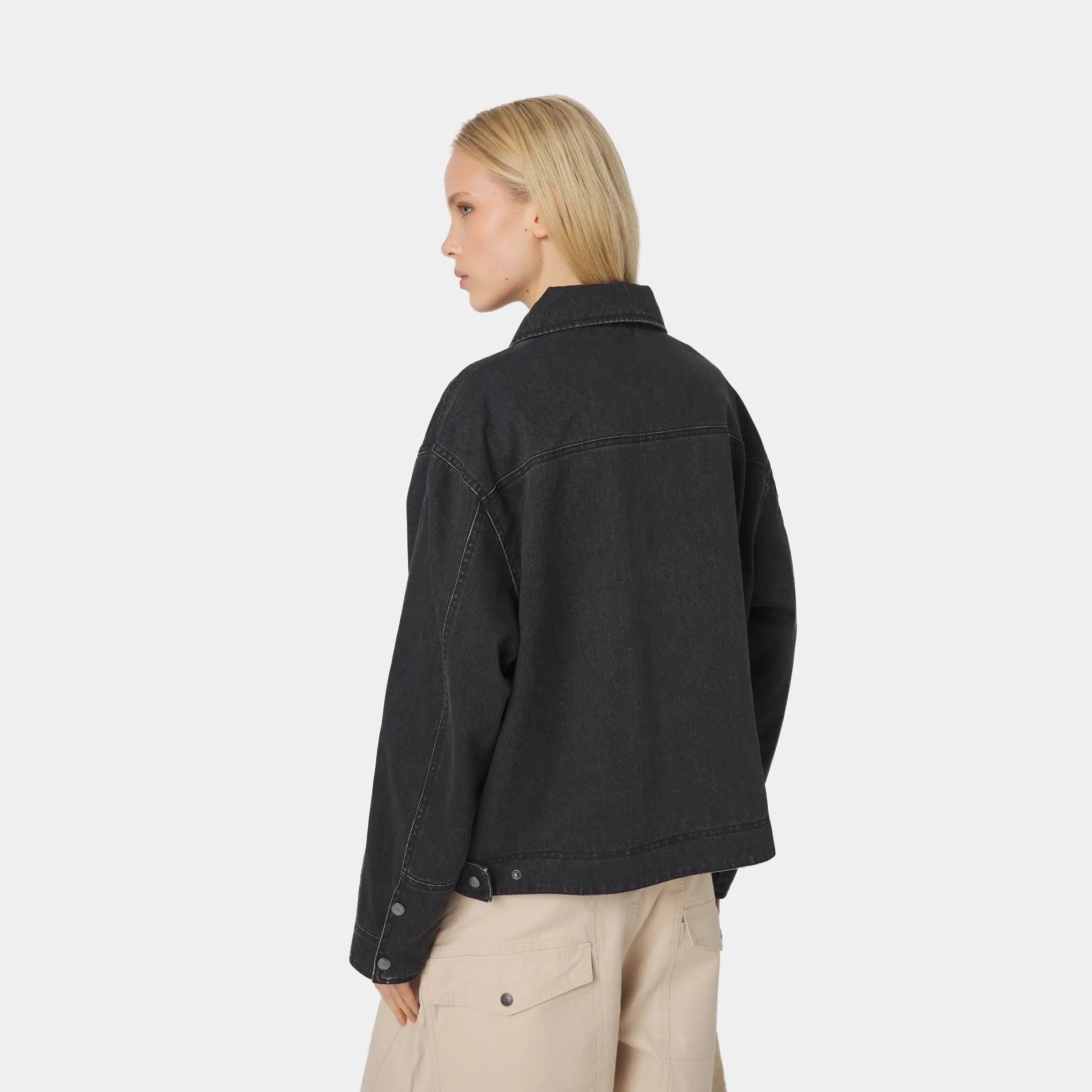 Metro Black Workwear Jacket