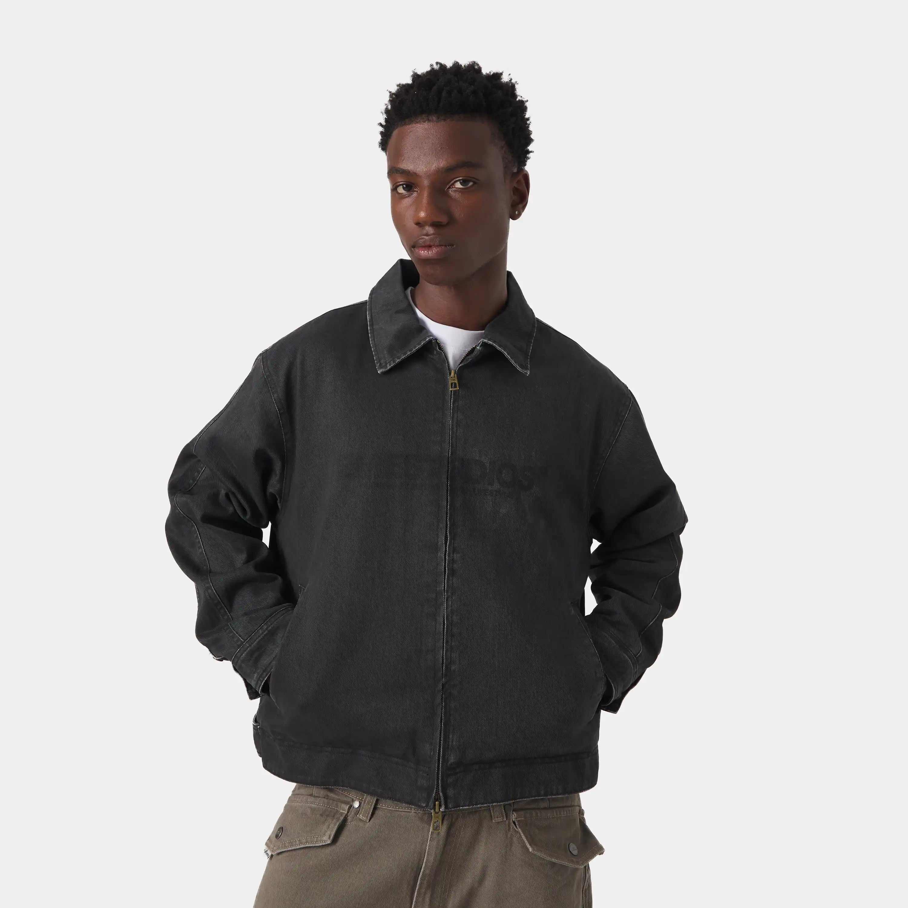 Metro Black Workwear Jacket