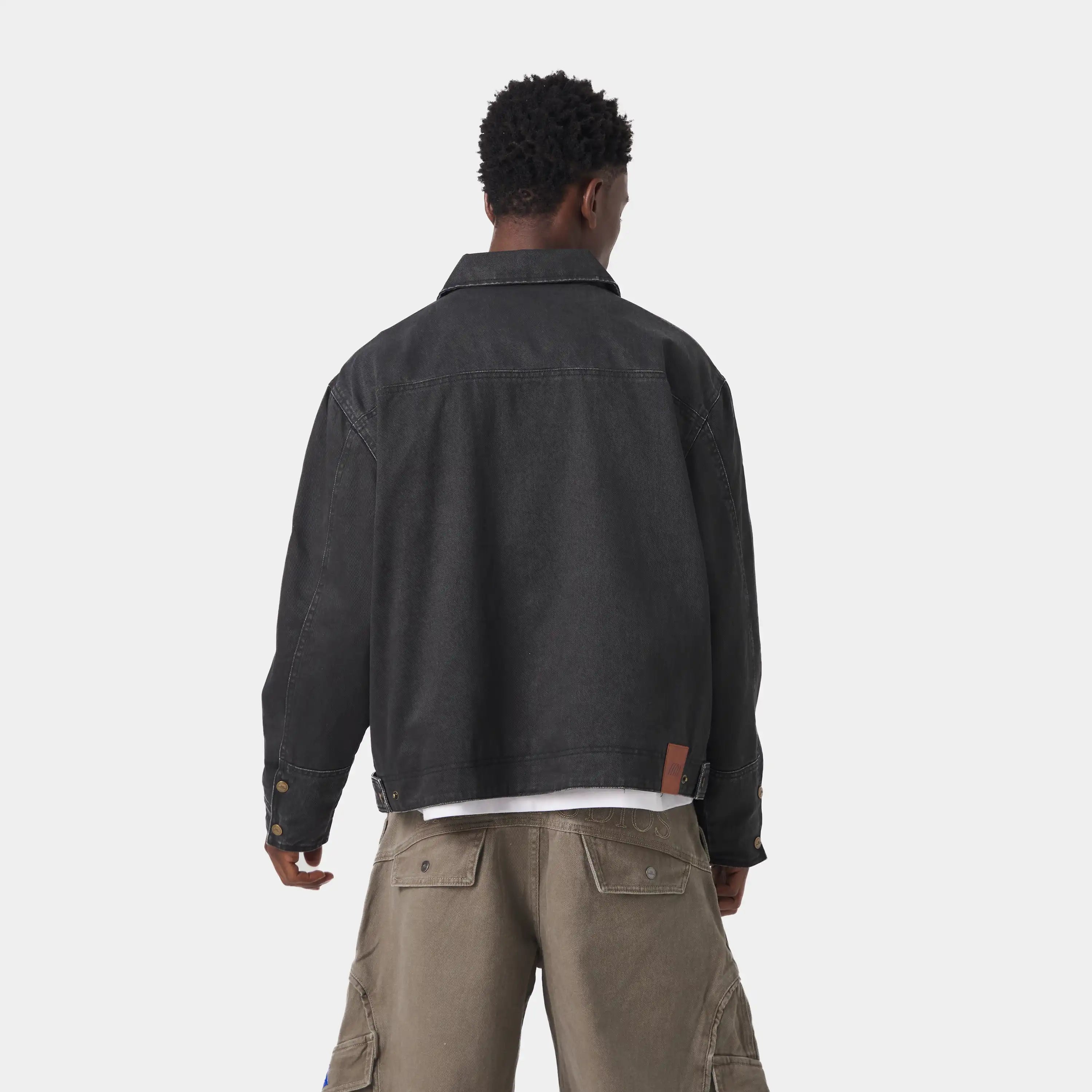 Metro Black Workwear Jacket