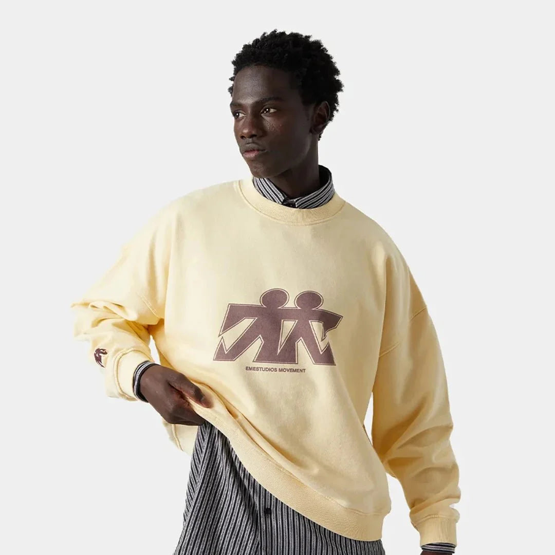 Mbuddy Sunlight Oversized Crewneck